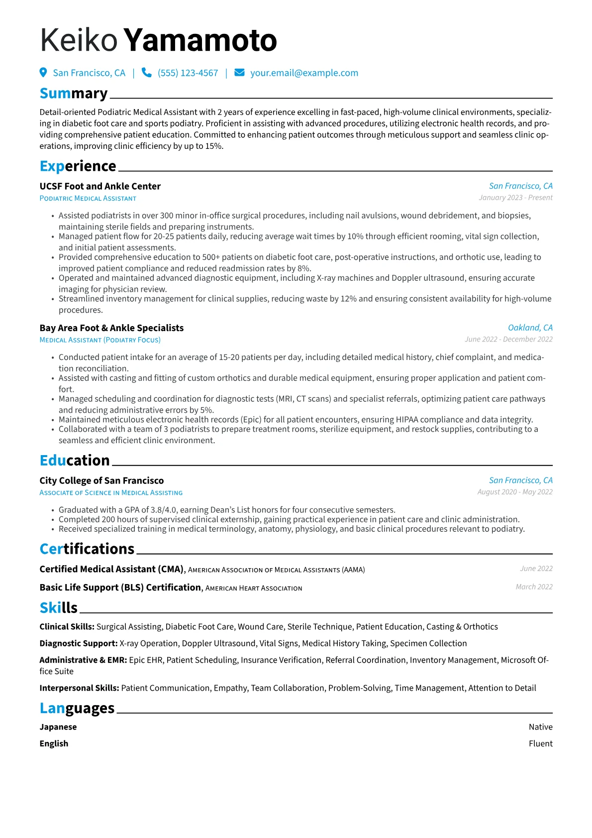 Podiatric MA version - Page 1