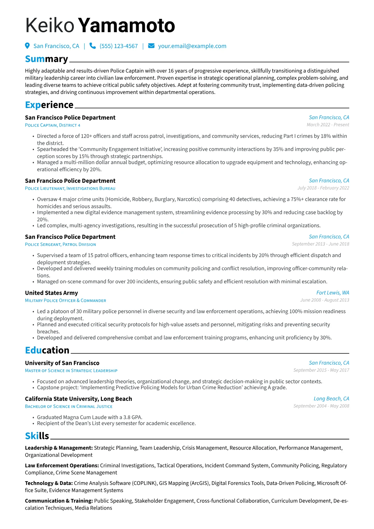 Career changer version - Page 1