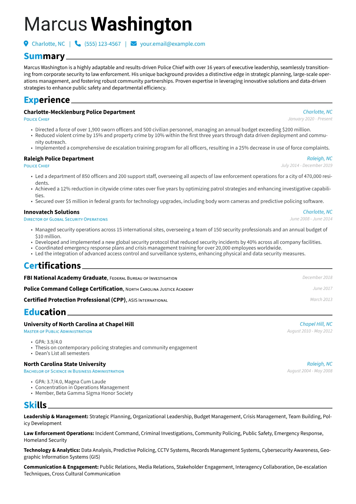 Career changer version - Page 1