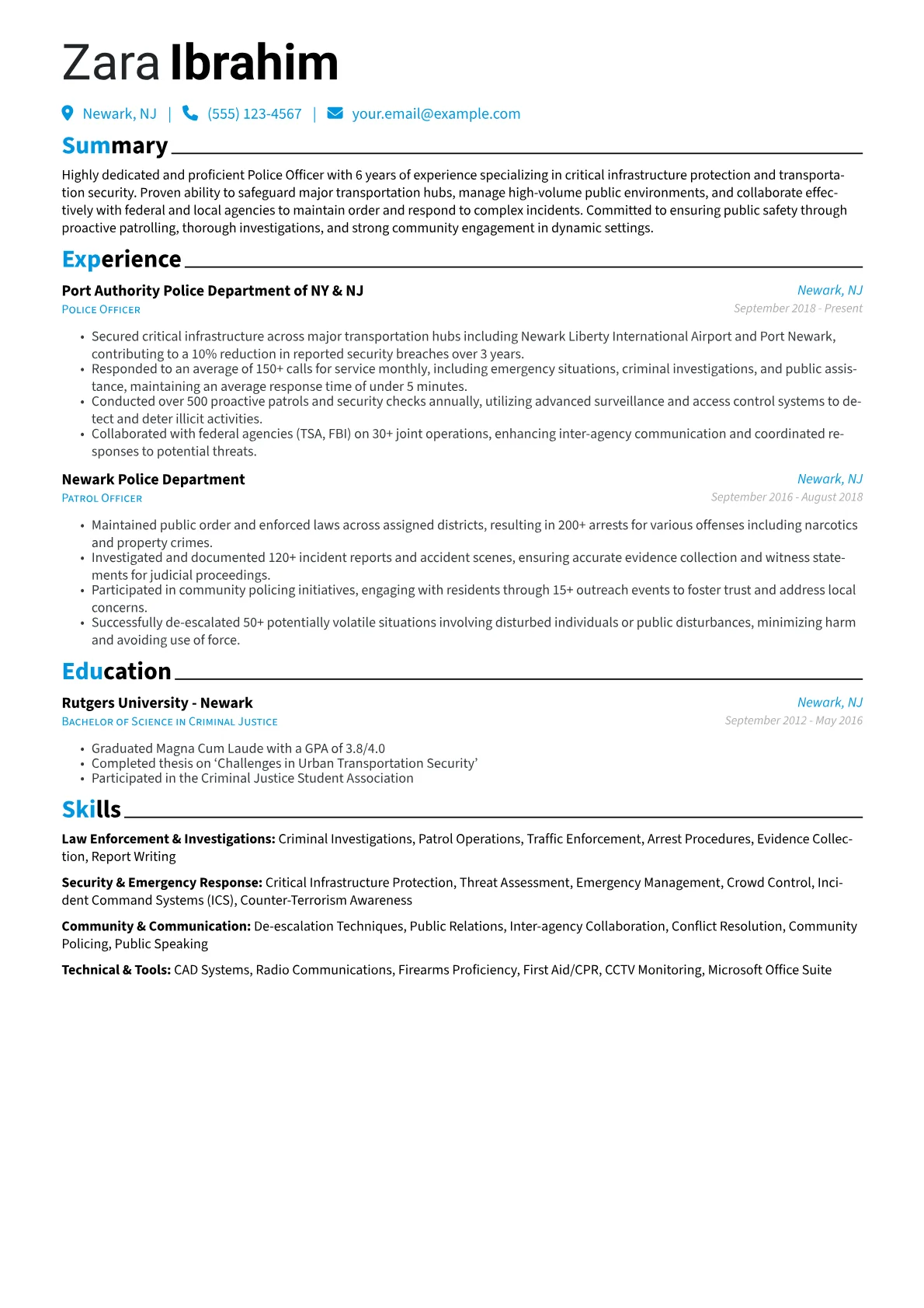 Police Officer version - Page 1