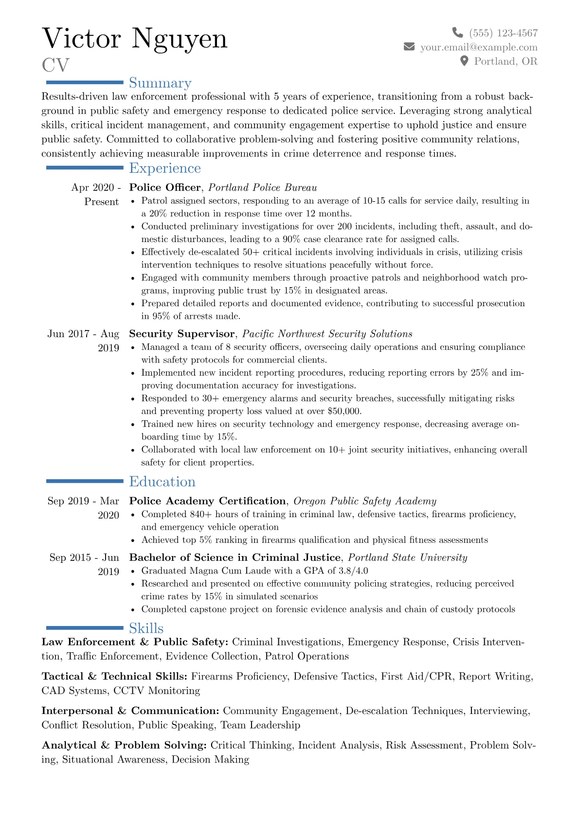 Career changer version - Page 1