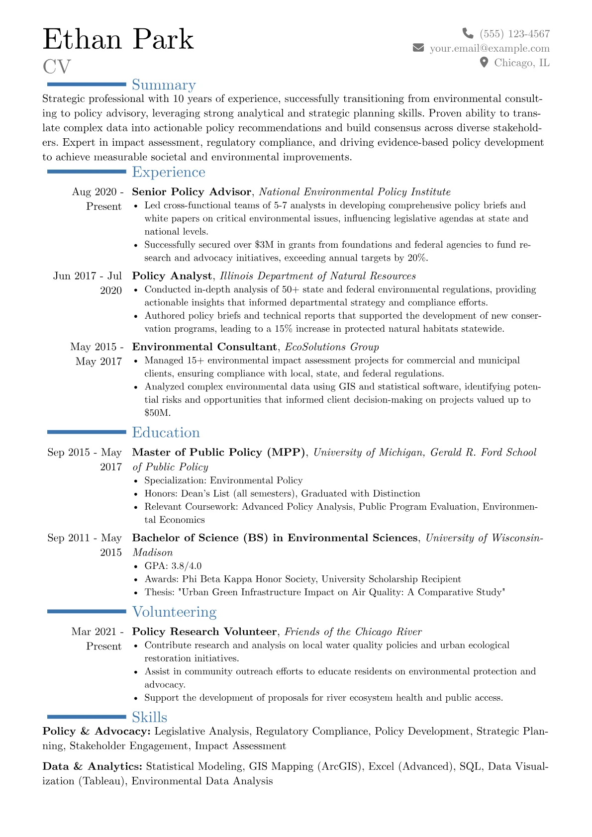 Career changer version - Page 1