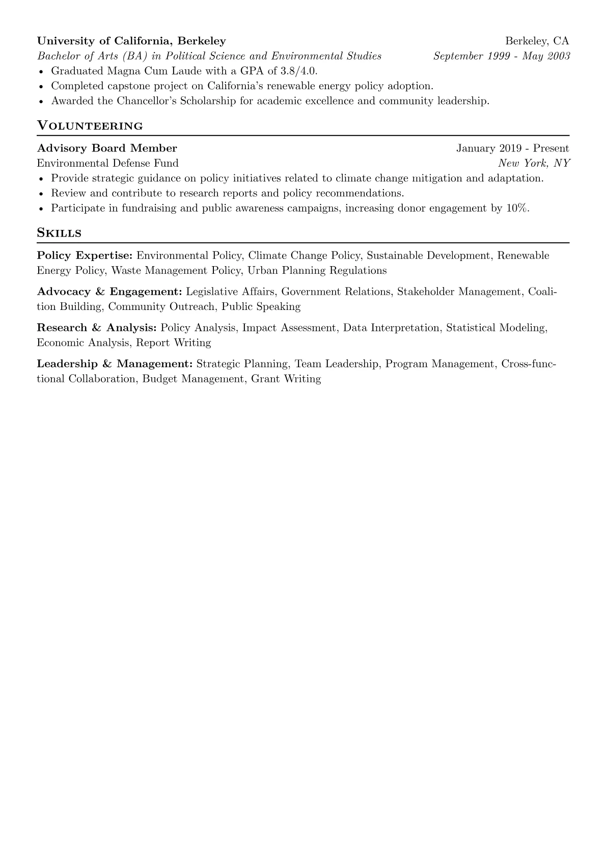Environmental Policy version - Page 2