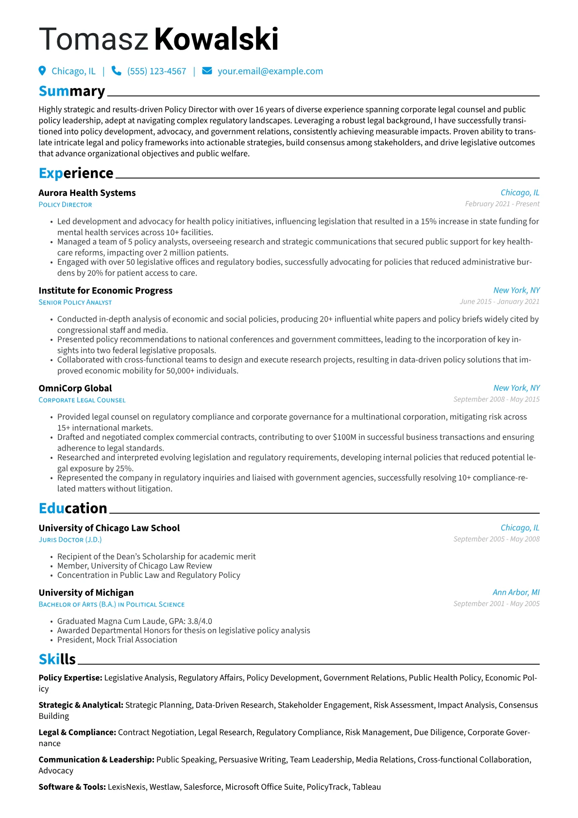 Career changer version - Page 1