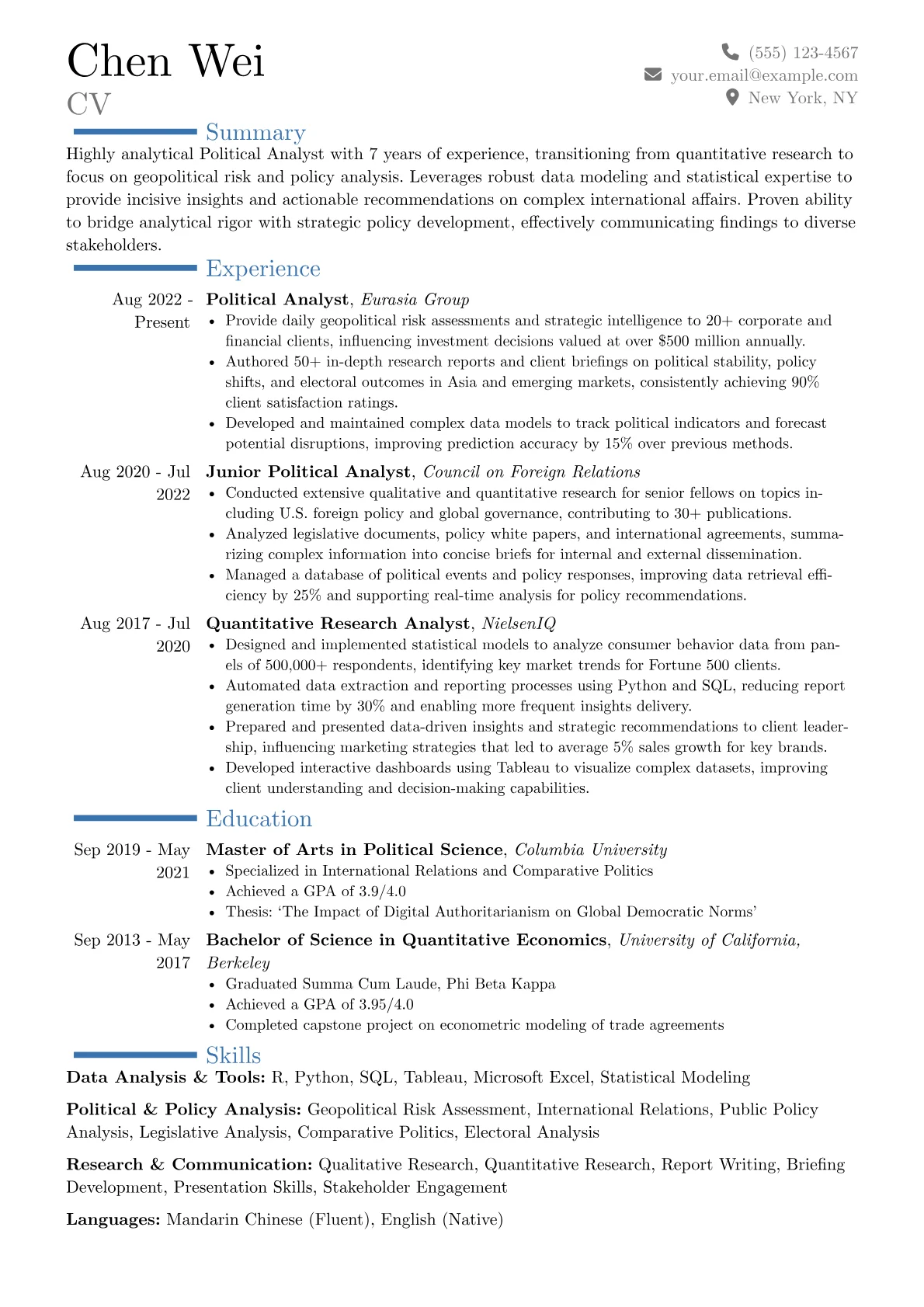 Career changer version - Page 1