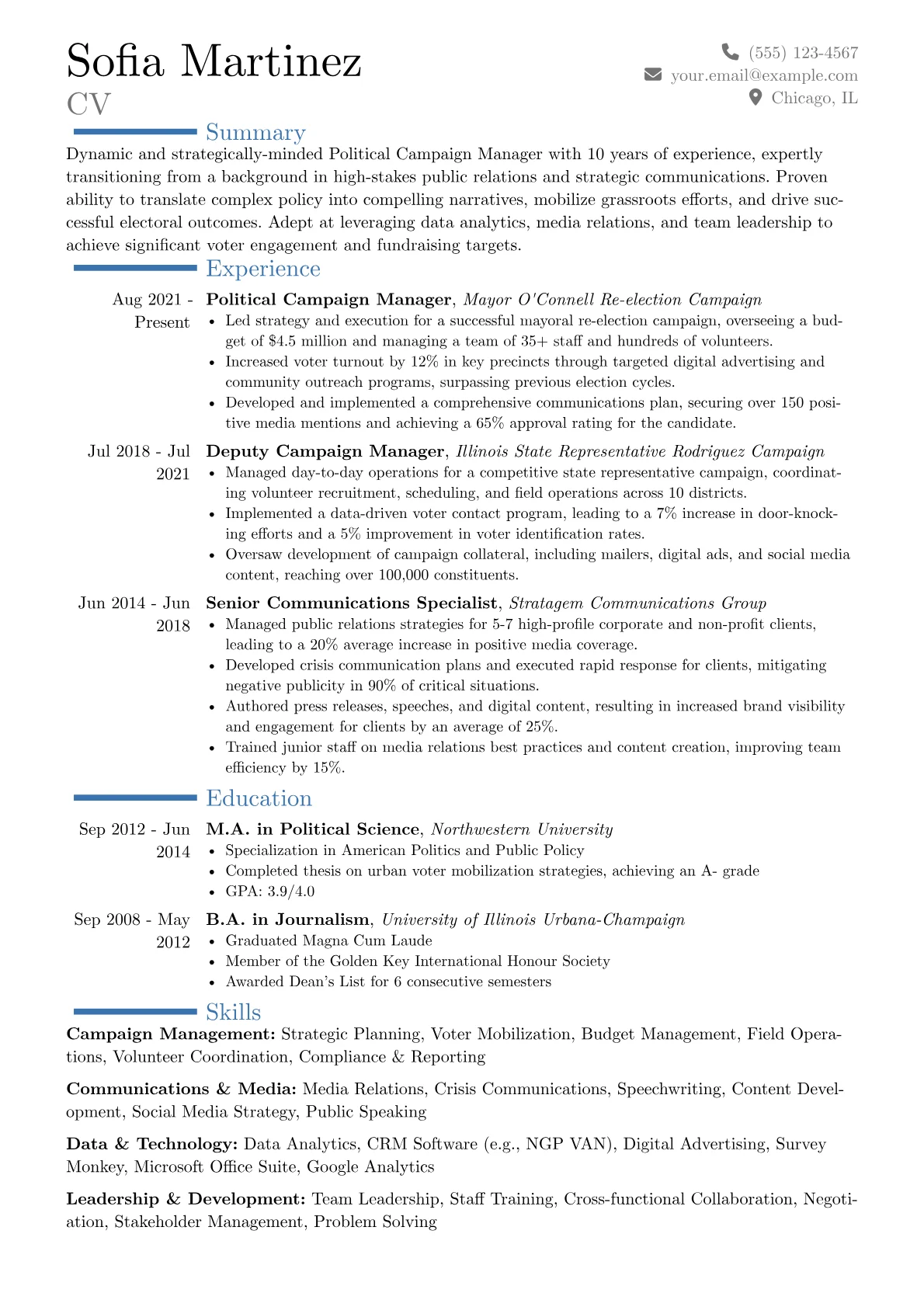 Career changer version - Page 1
