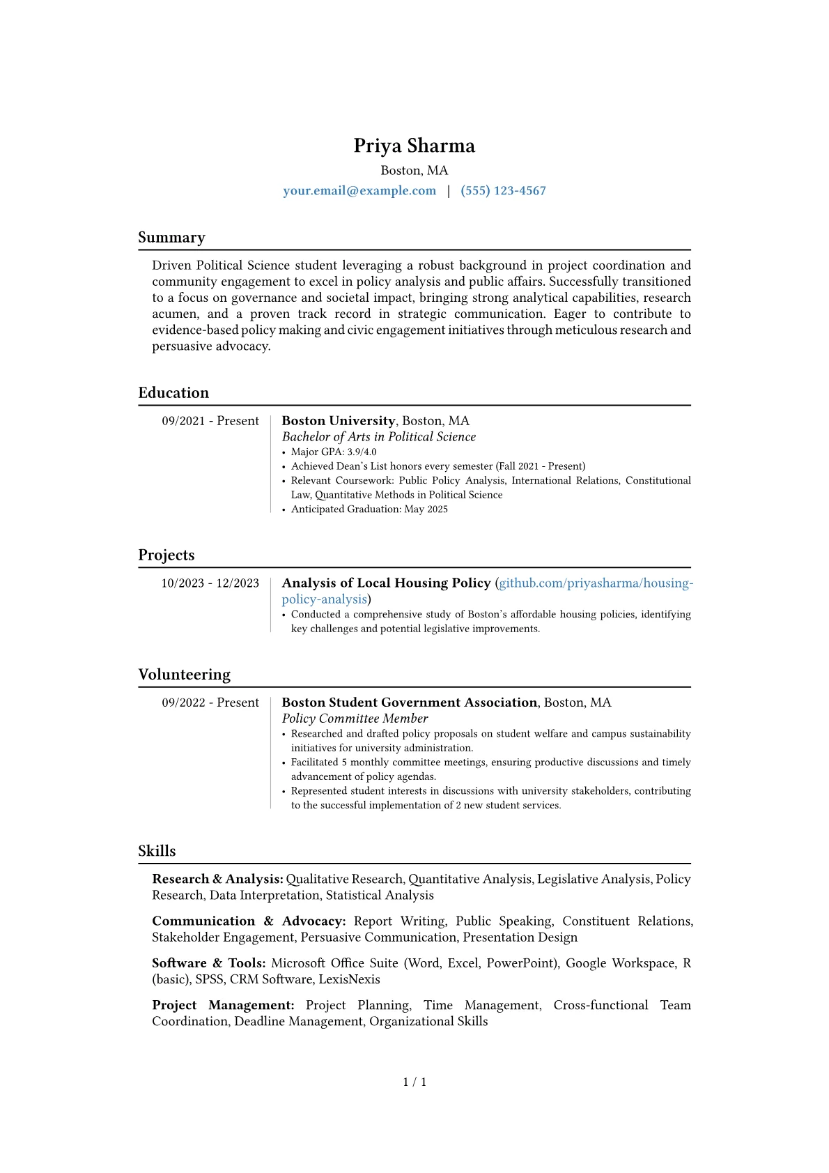 Career changer version - Page 1