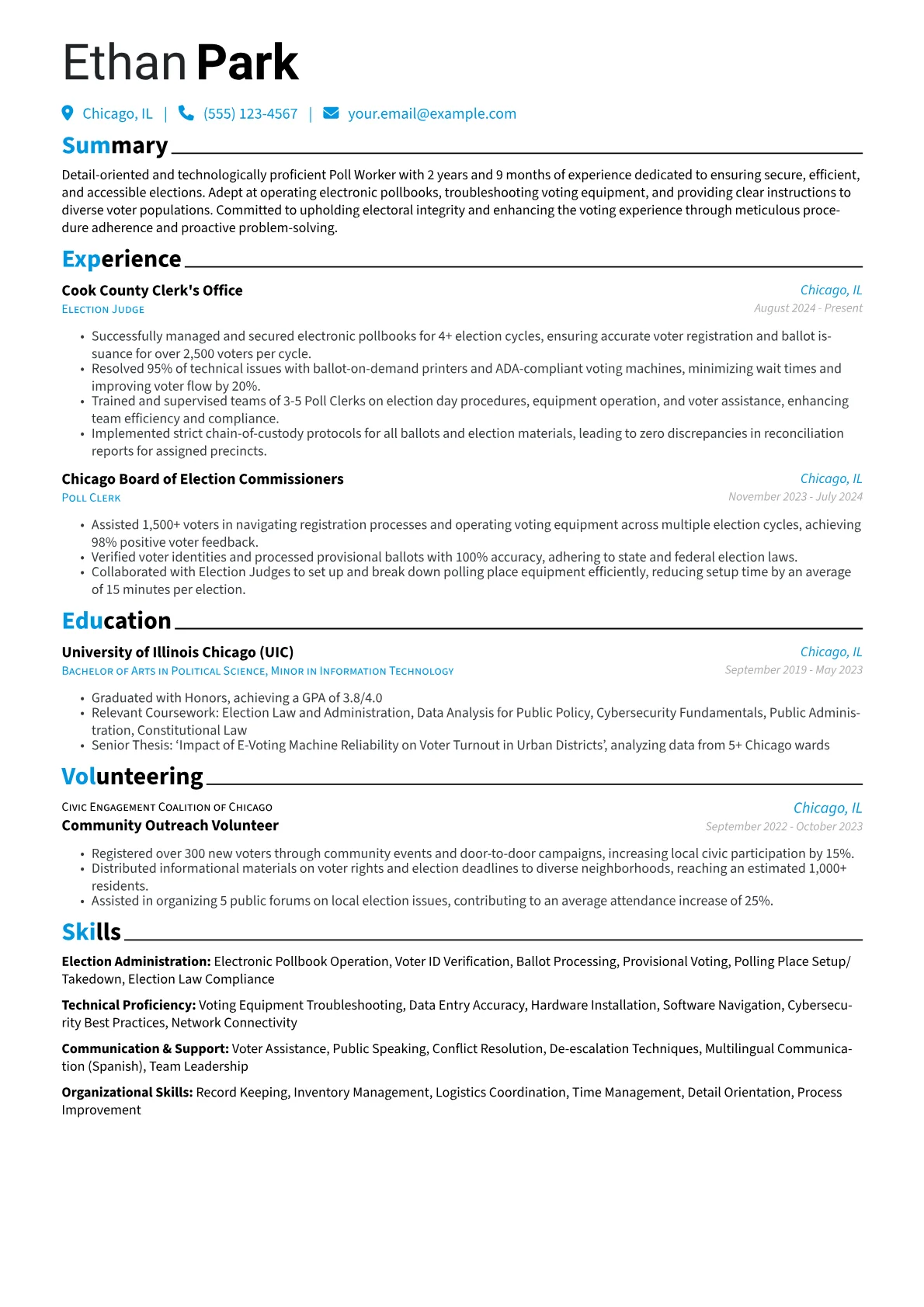 Poll Worker - Tech version - Page 1