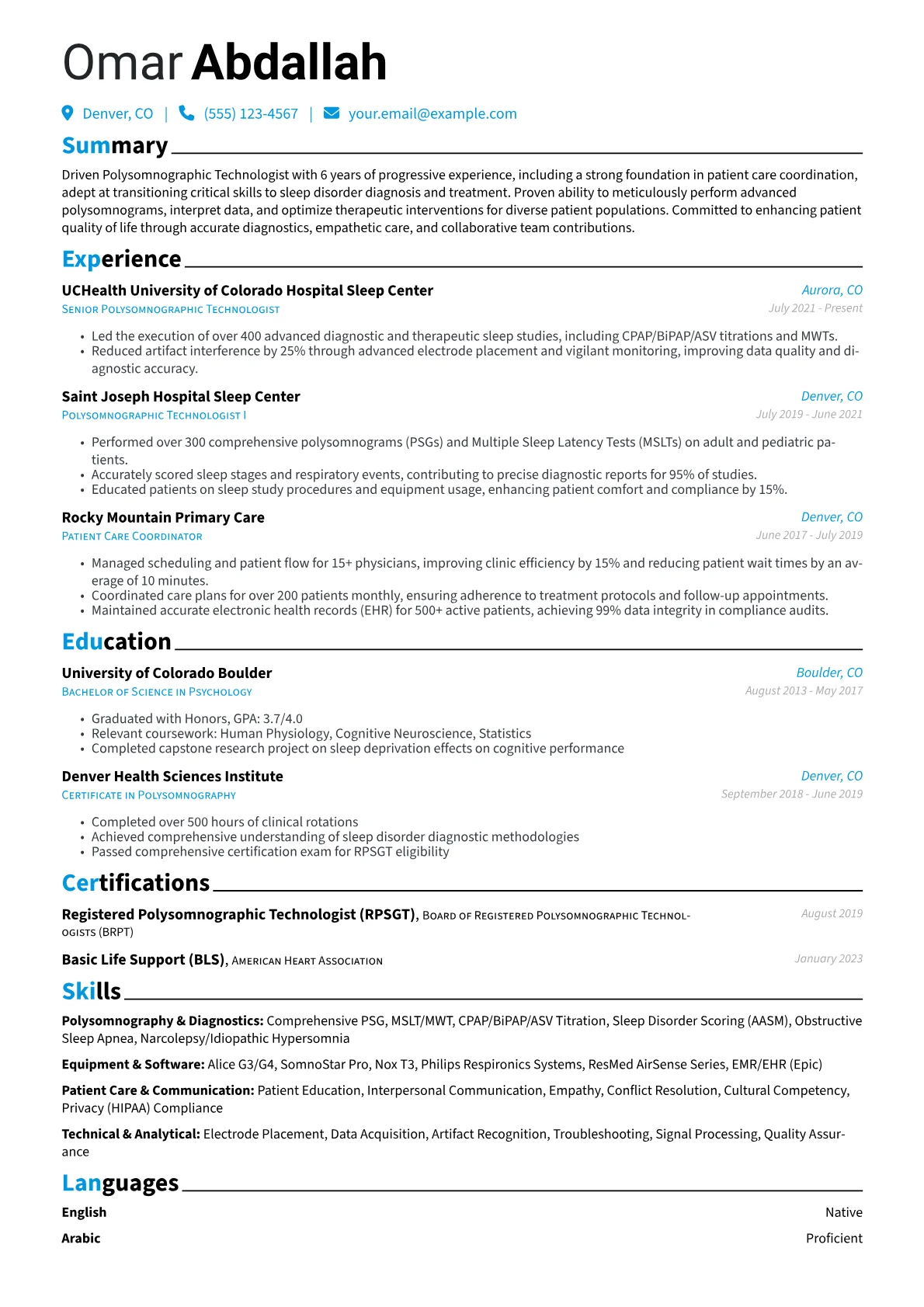 Career changer version - Page 1