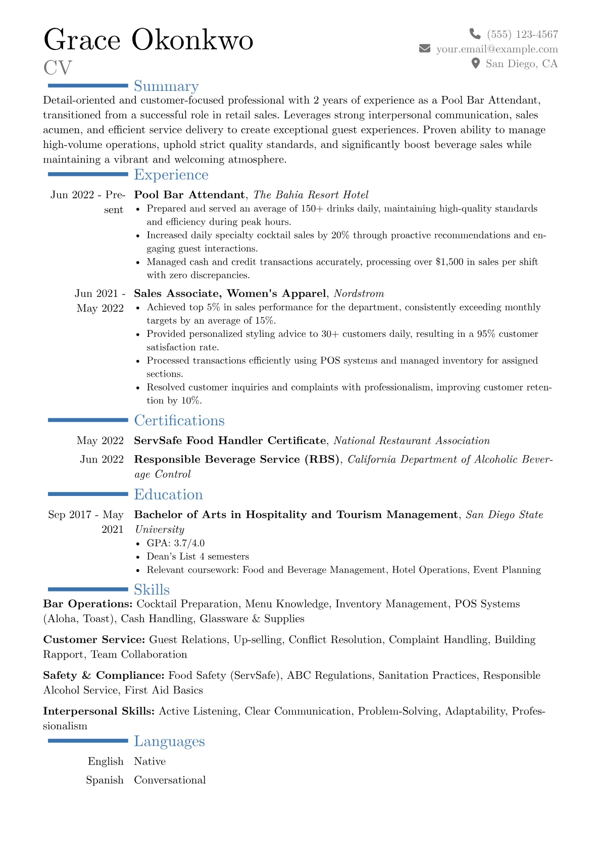 Career changer version - Page 1
