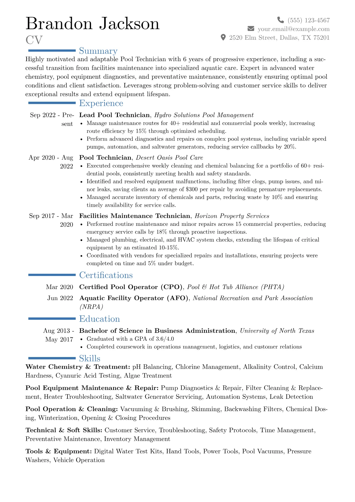 Career changer version - Page 1