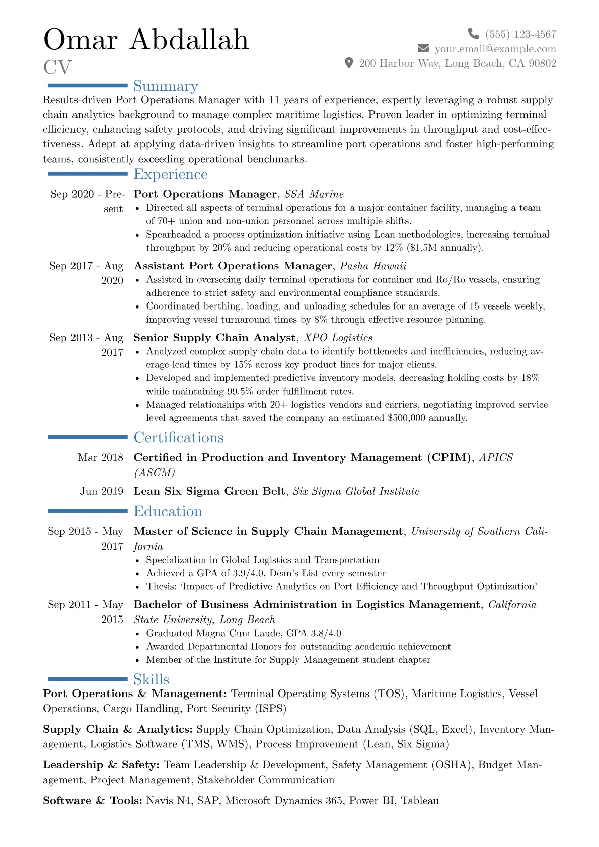 Career changer version - Page 1