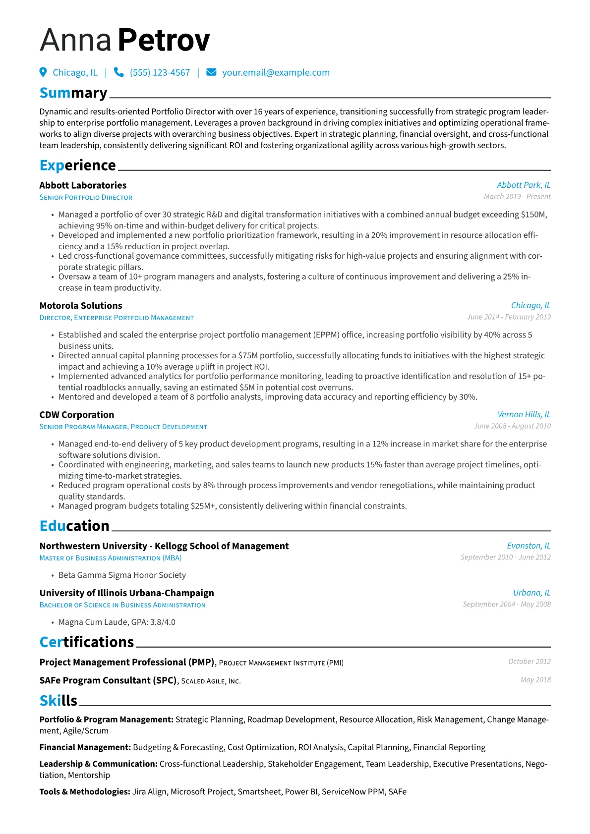 Career changer version - Page 1