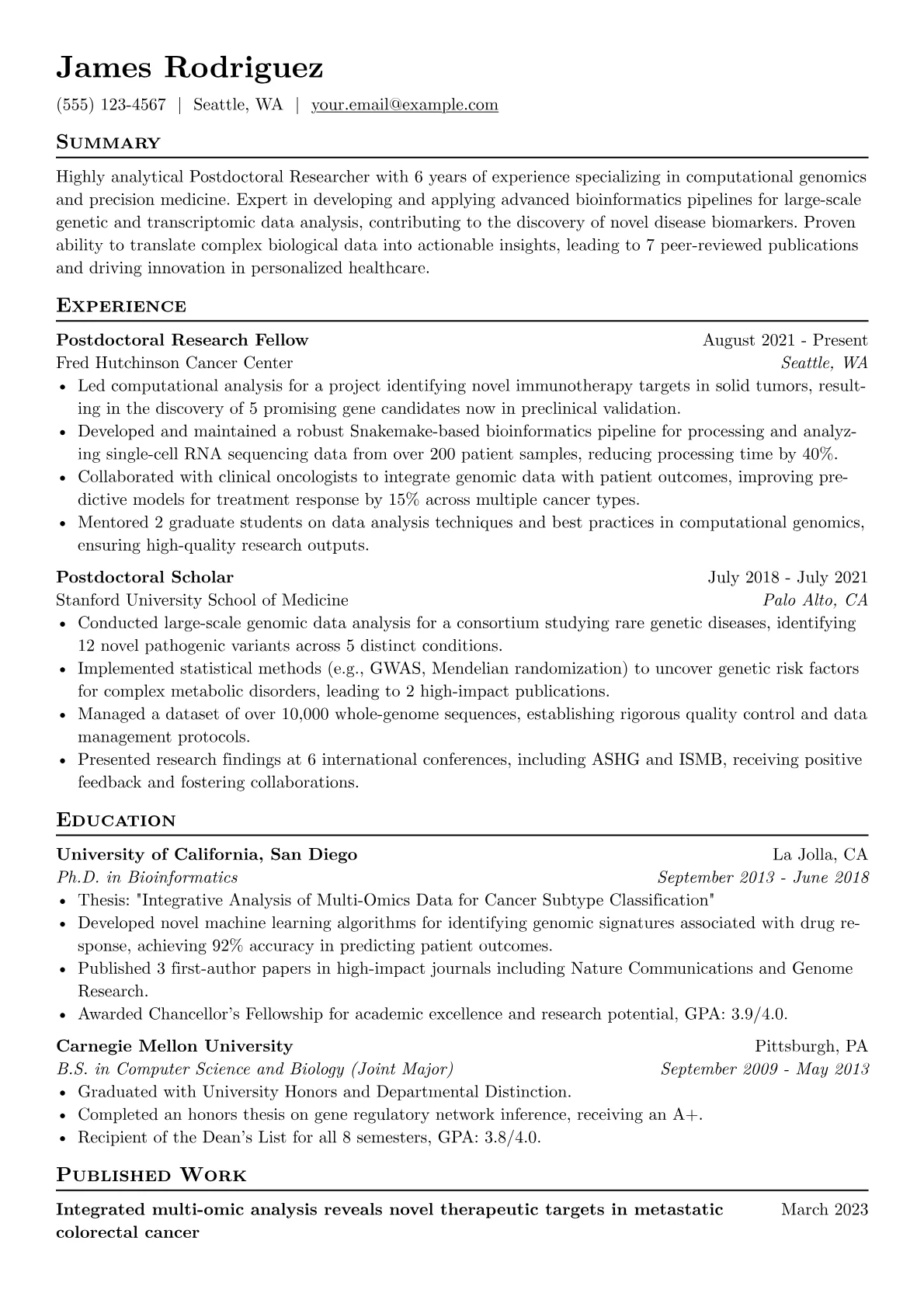 Postdoctoral version - Page 1
