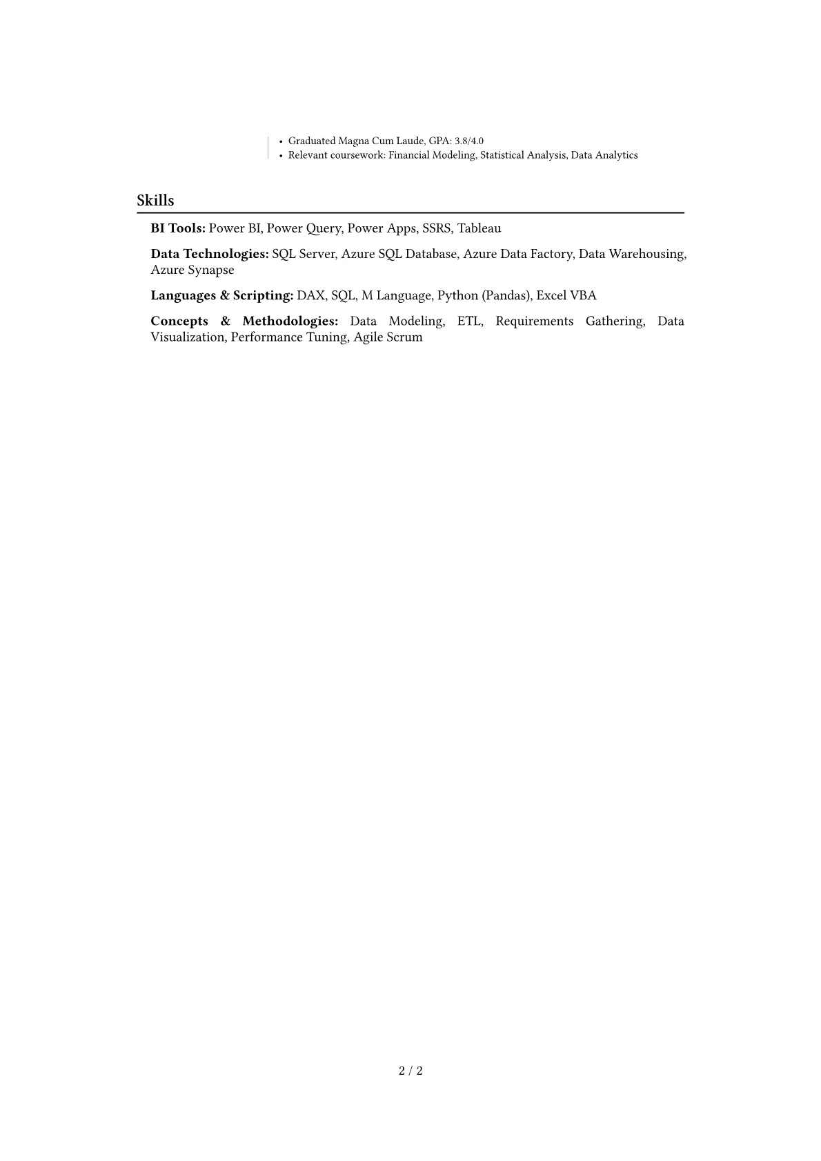 Career changer version - Page 2