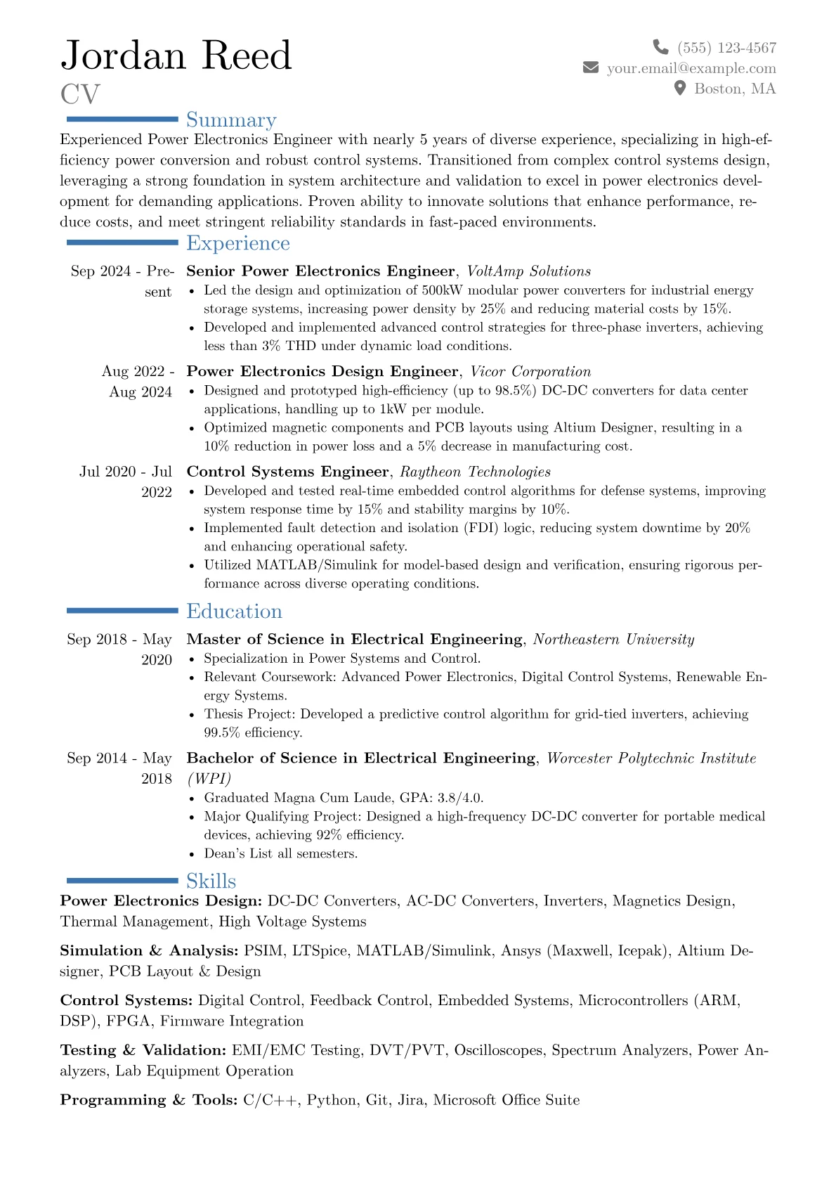 Career changer version - Page 1