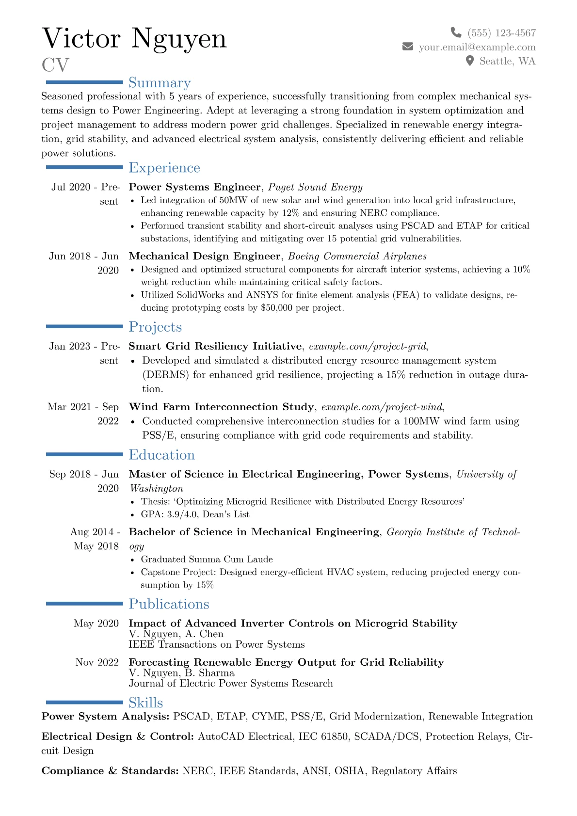 Career changer version - Page 1