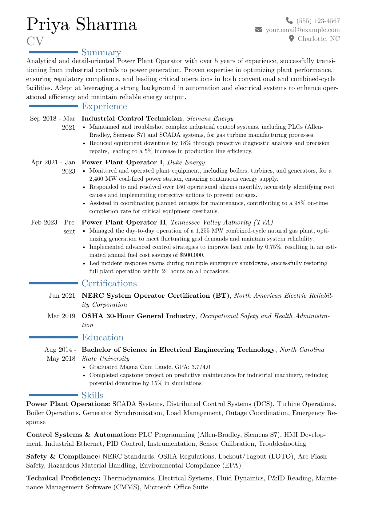 Career changer version - Page 1