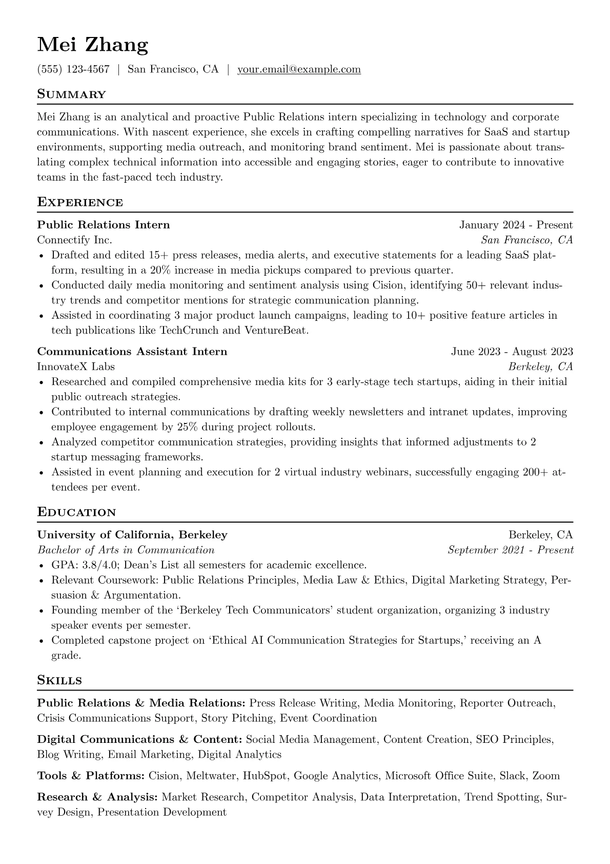 Public Relations & Media version - Page 1