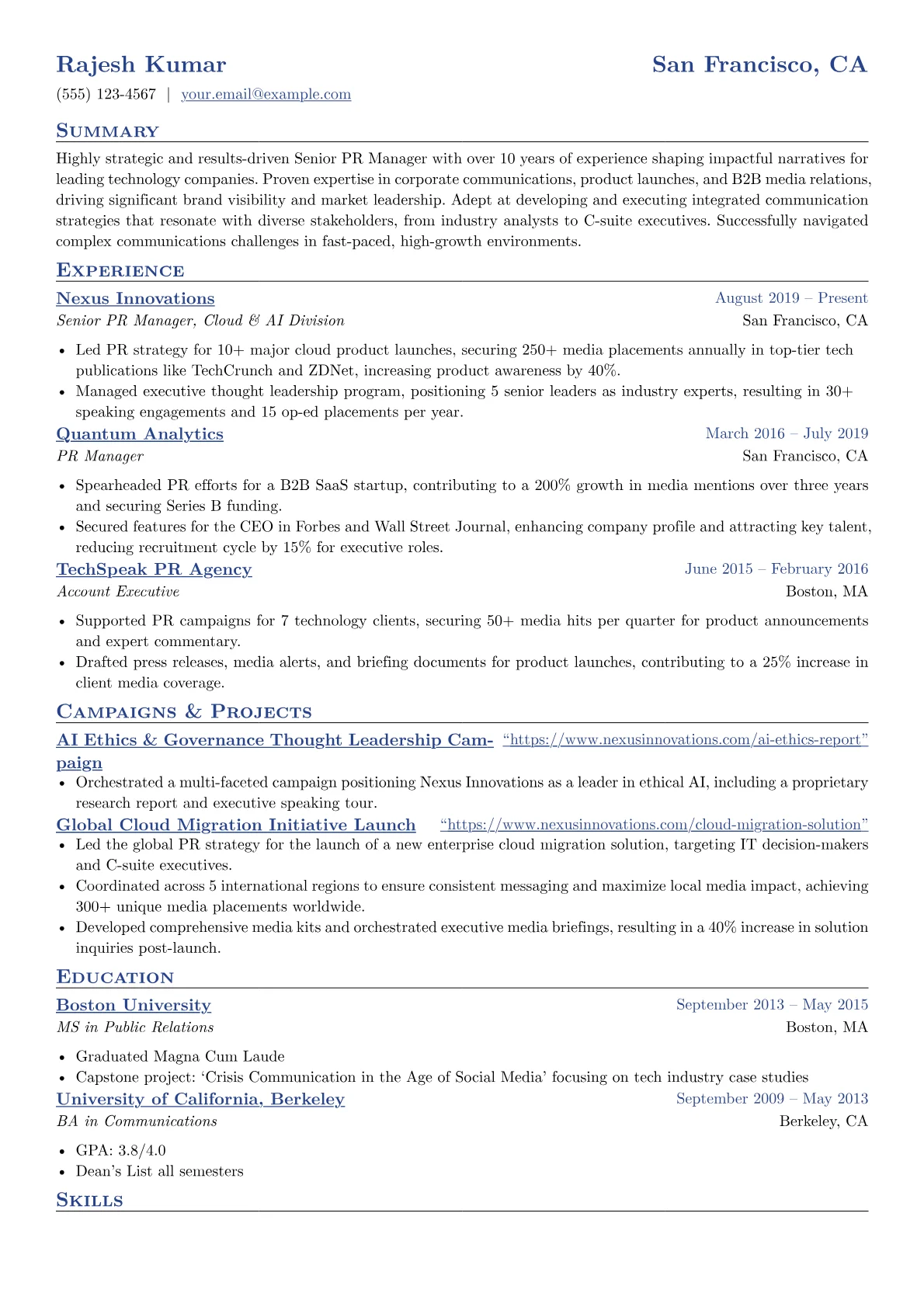 Corporate Tech PR version - Page 1