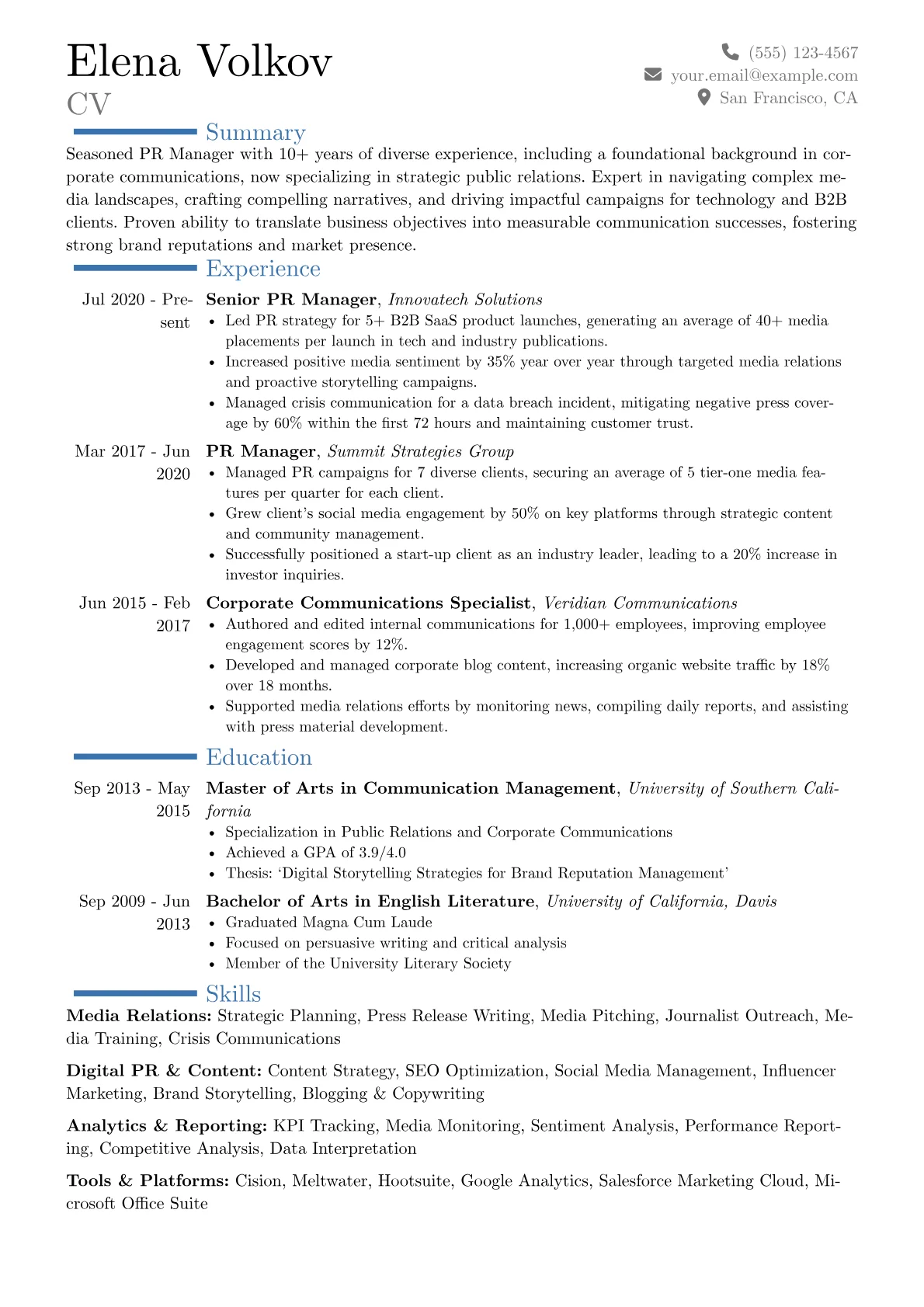 Career changer version - Page 1