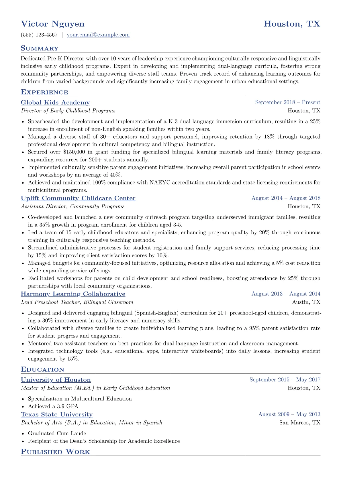 Bilingual Early version - Page 1