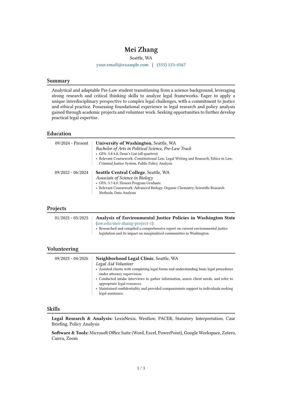 Career changer version - Page 1