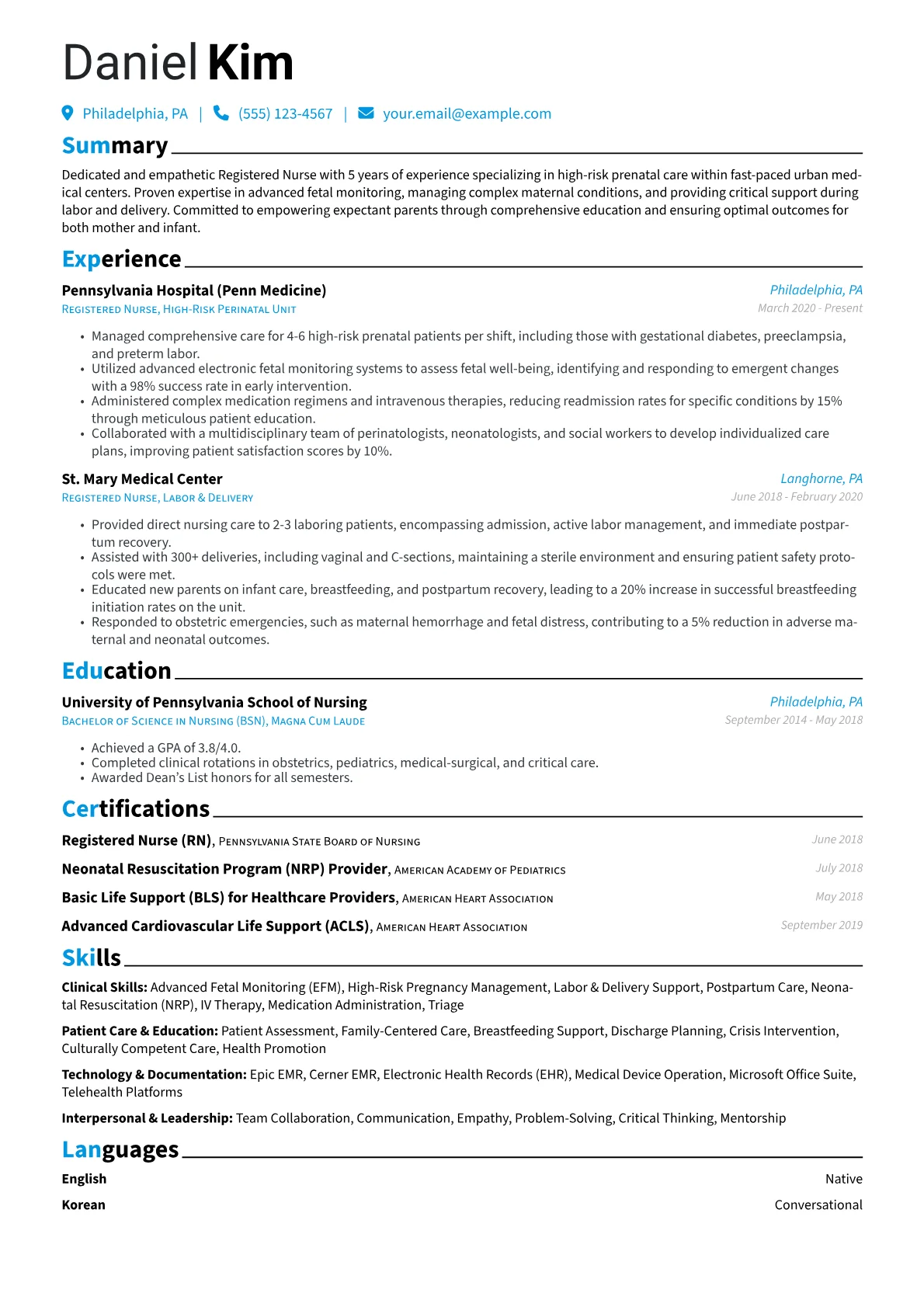 High-Risk Perinatal version - Page 1