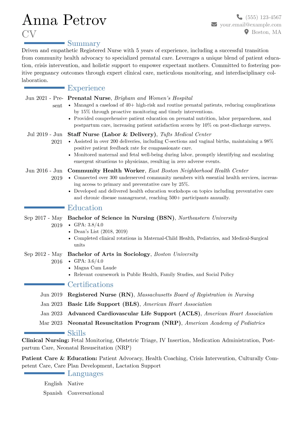 Career changer version - Page 1