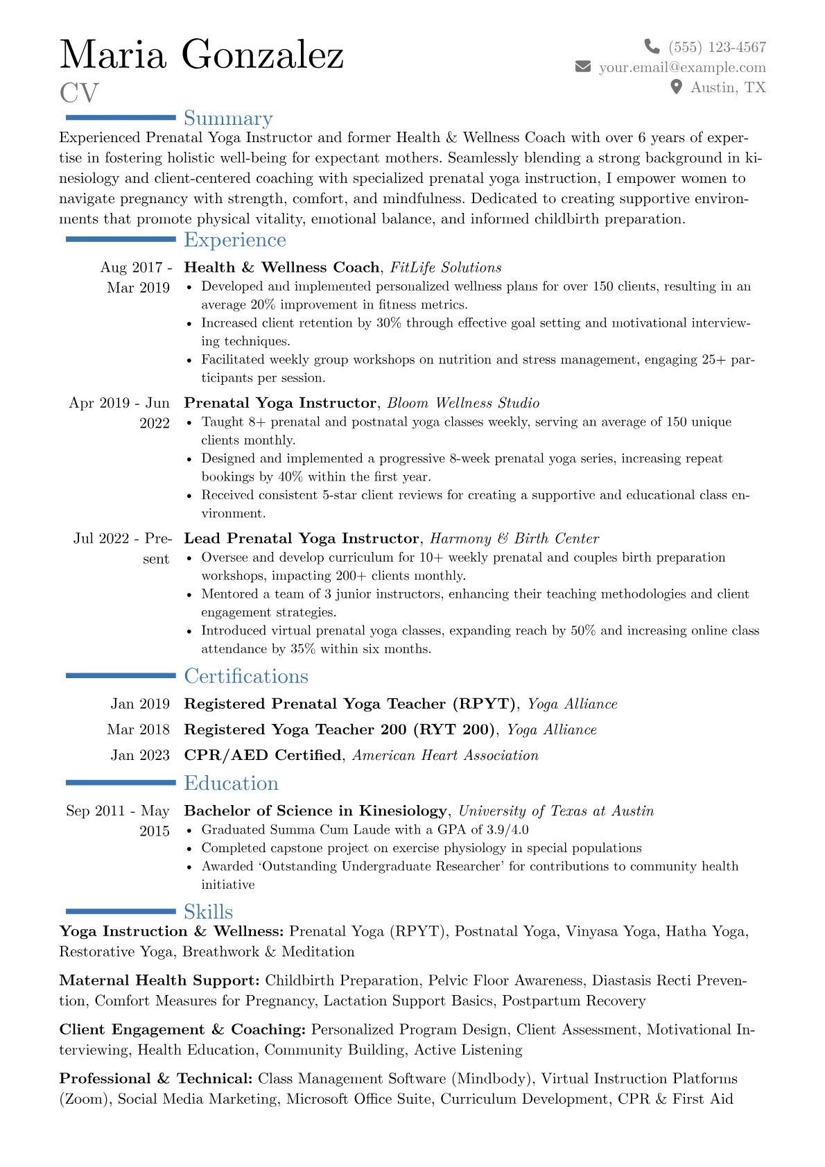Career changer version - Page 1
