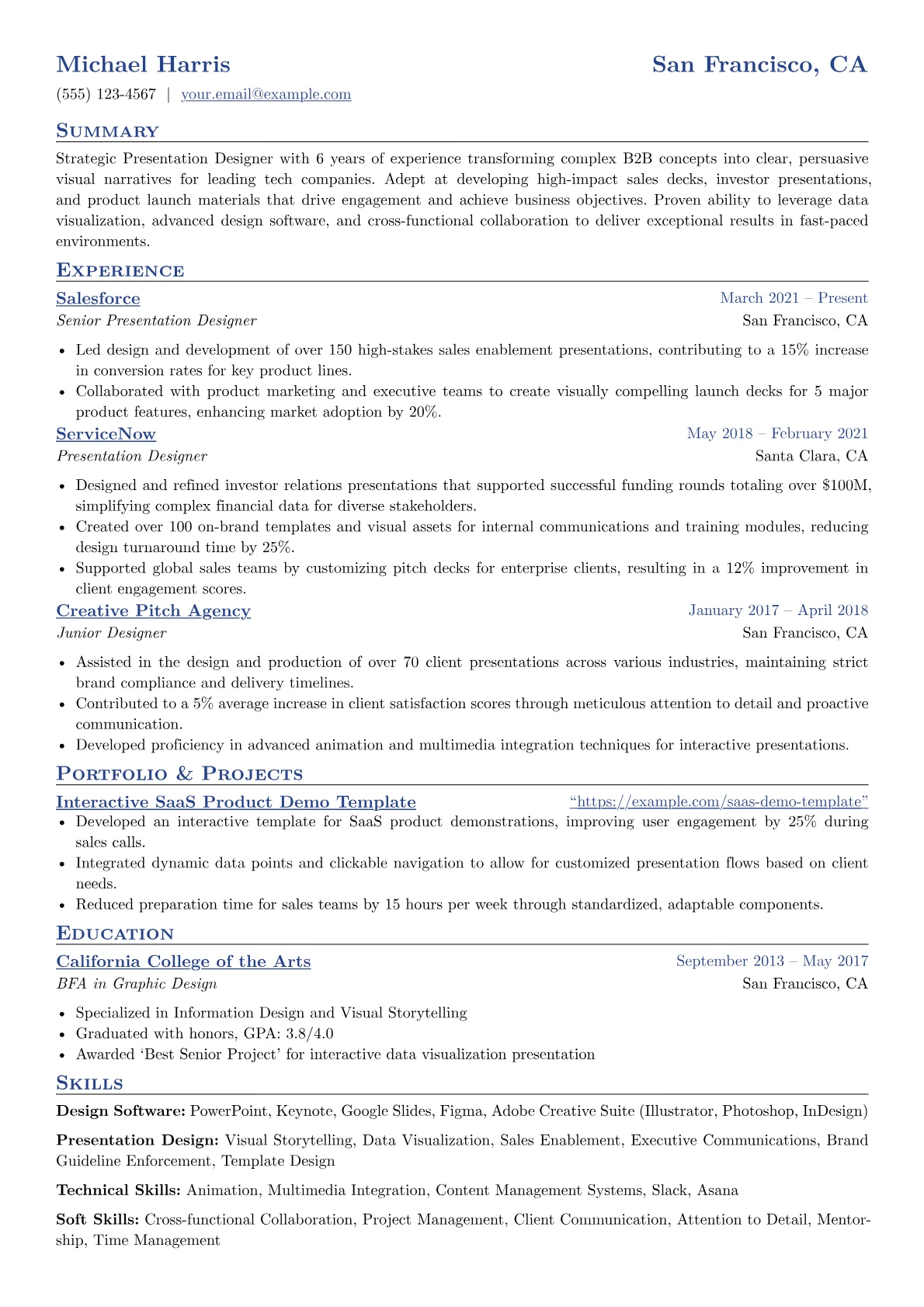 B2B SaaS Presentation version - Page 1