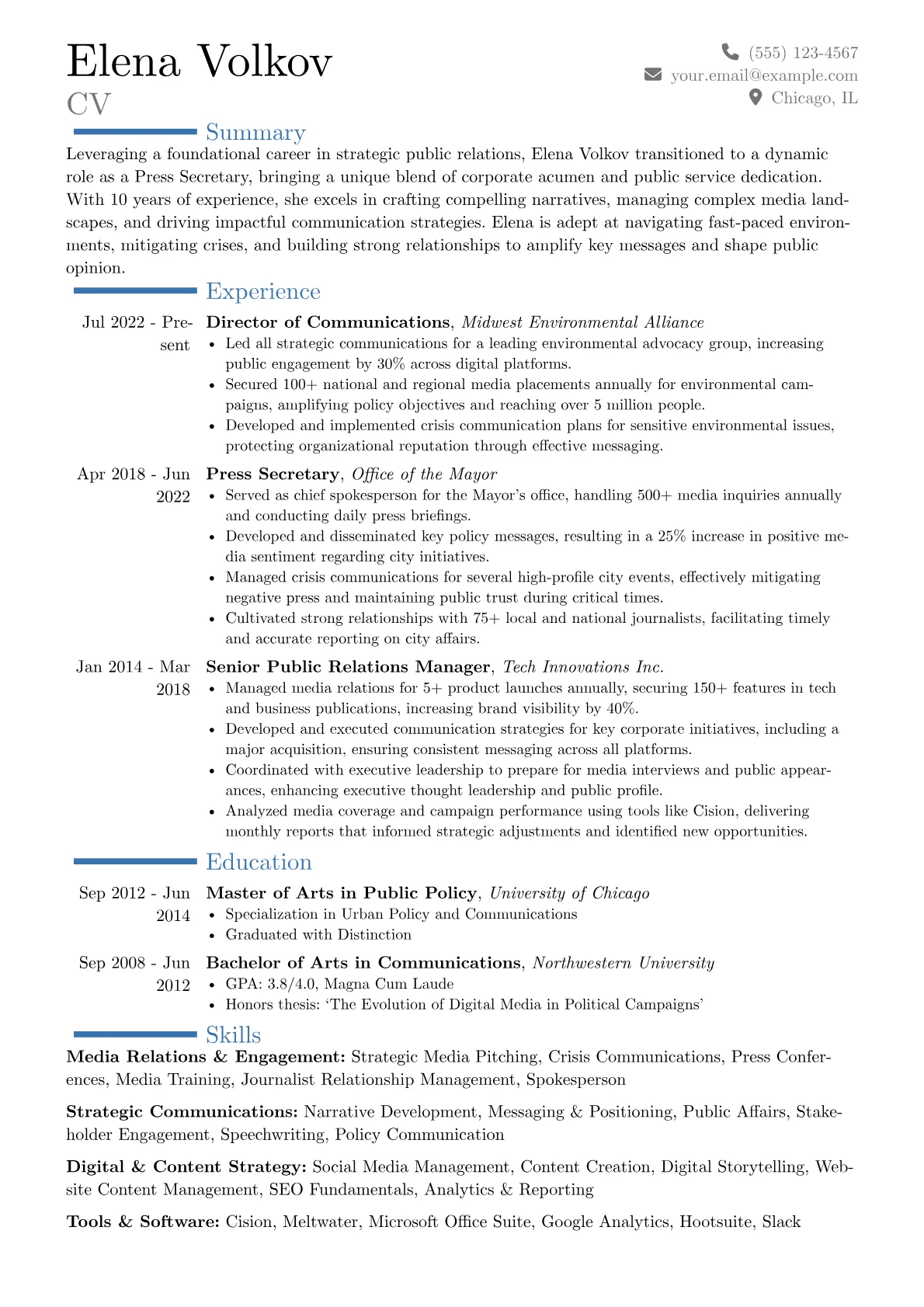 Career changer version - Page 1
