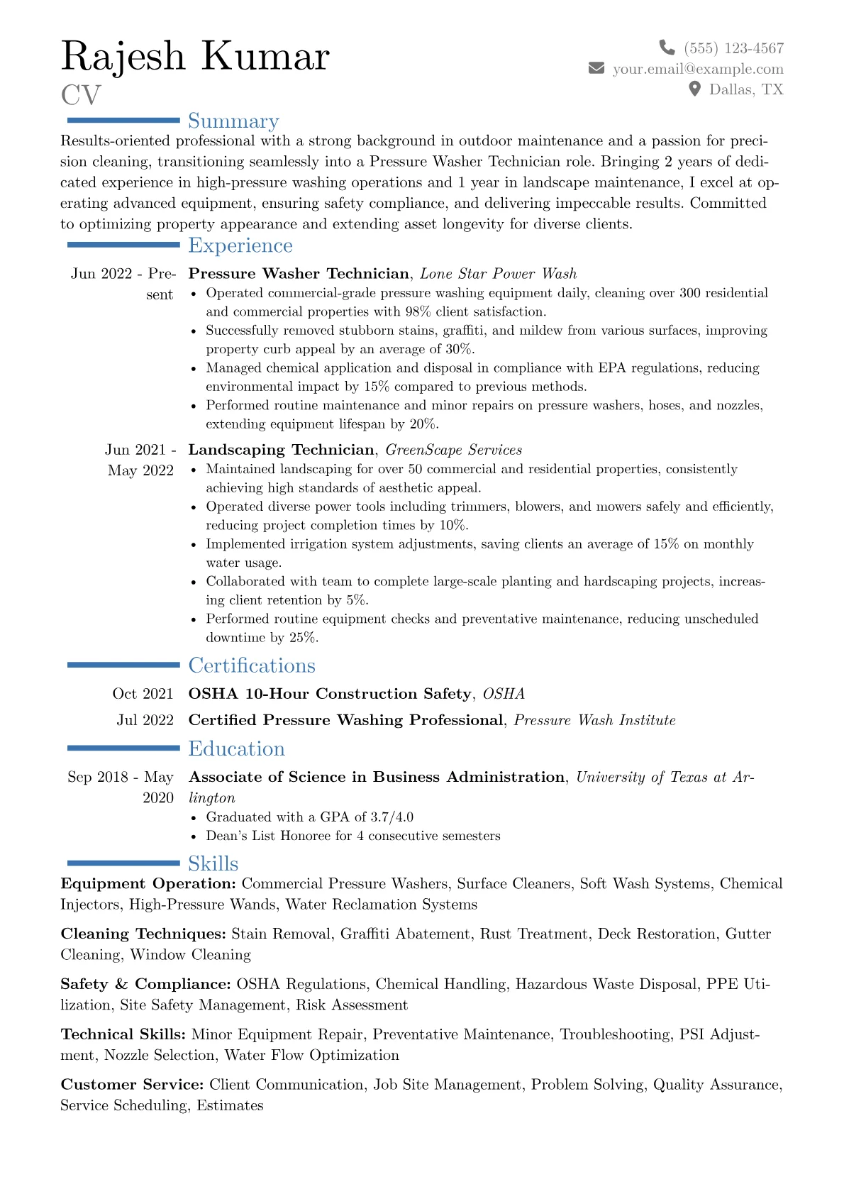 Career changer version - Page 1
