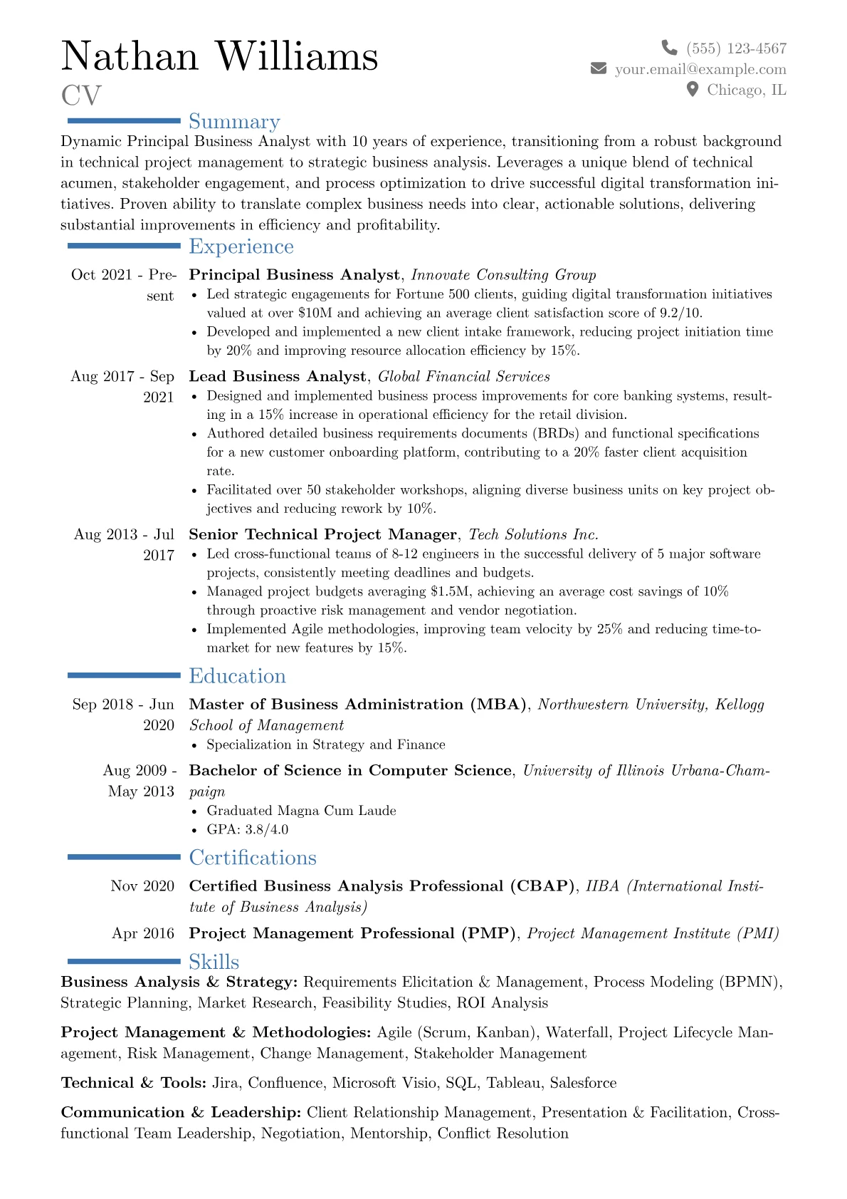 Career changer version - Page 1