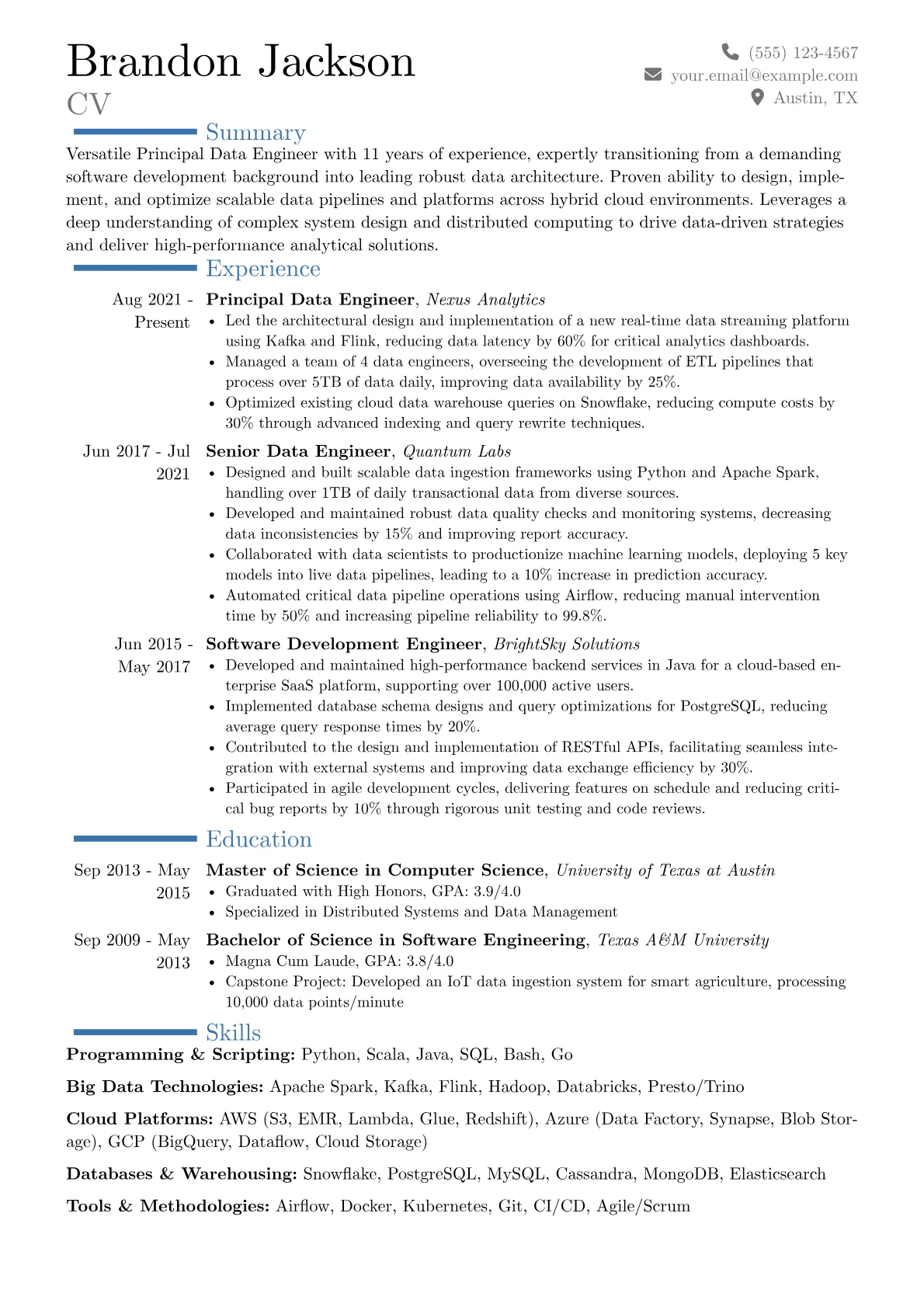 Career changer version - Page 1