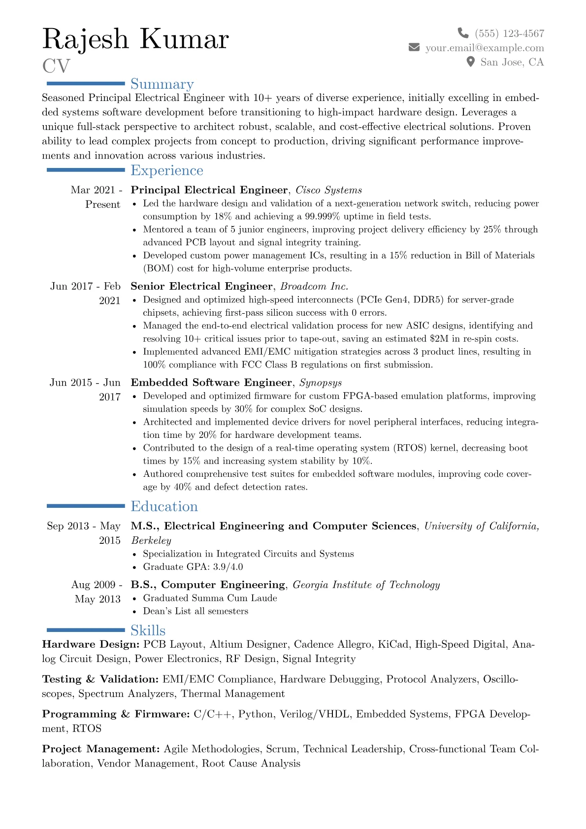 Career changer version - Page 1