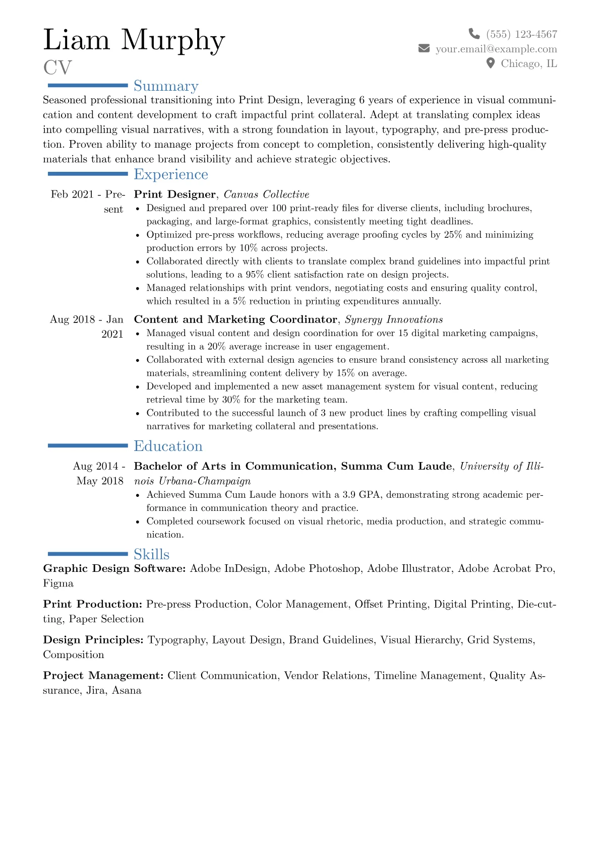 Career changer version - Page 1