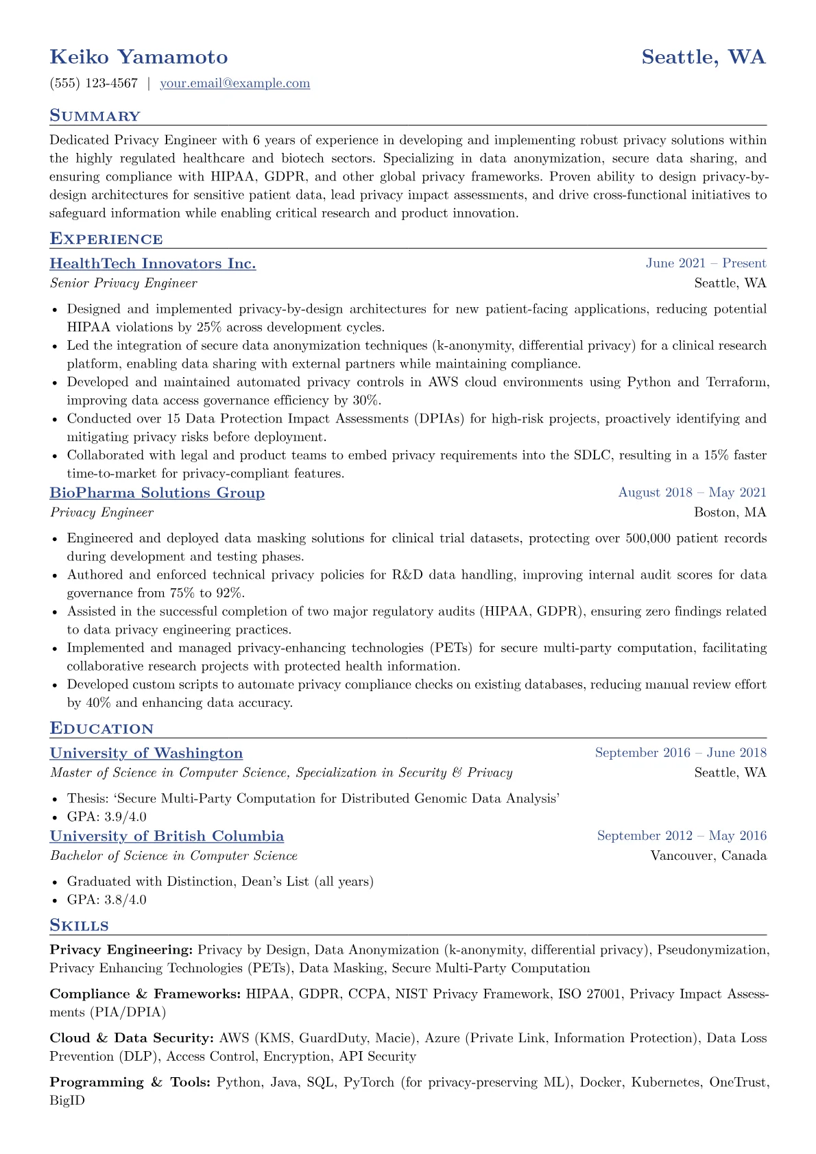 Healthcare & Biotech version - Page 1
