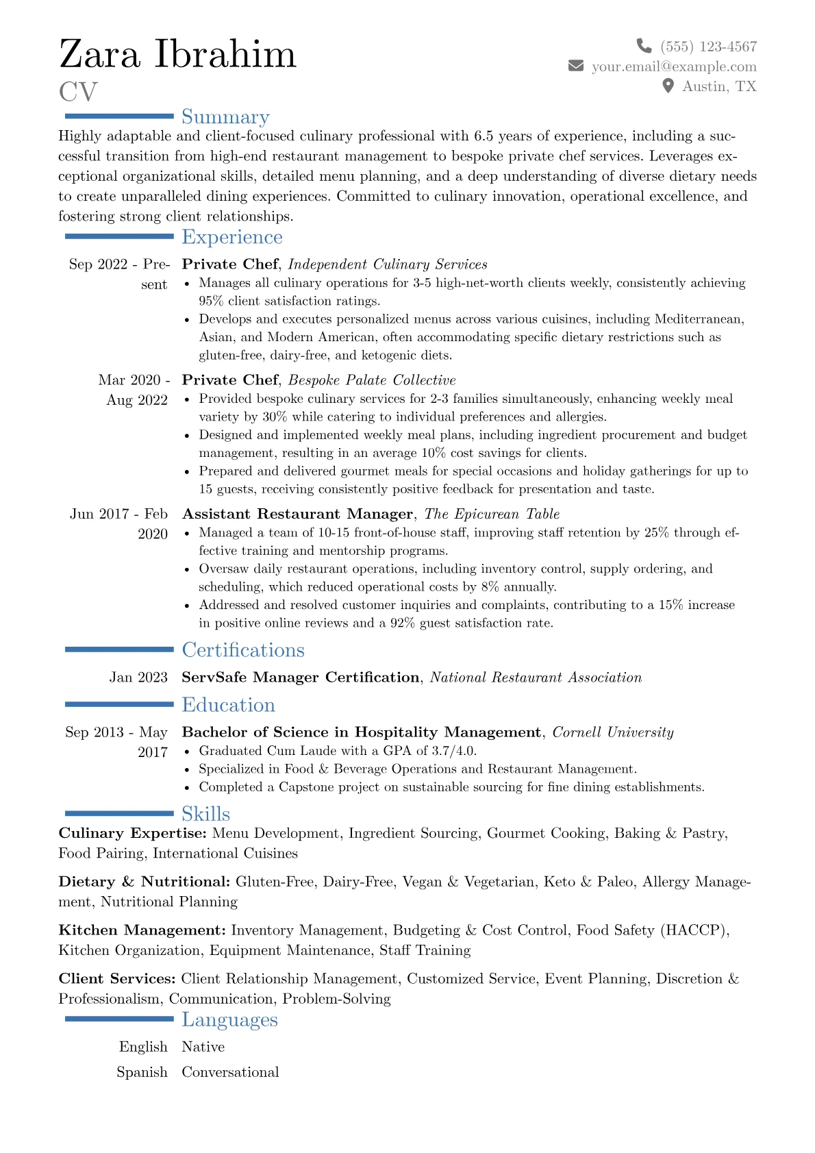 Career changer version - Page 1