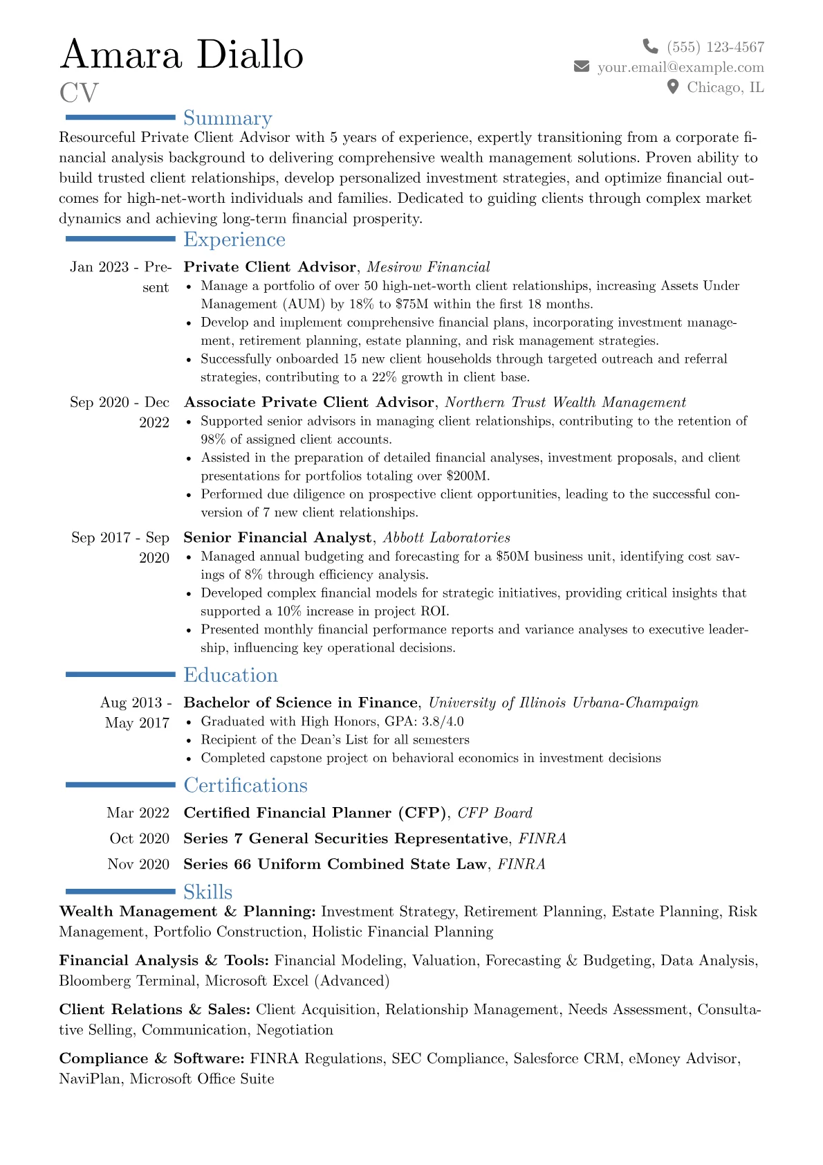 Career changer version - Page 1