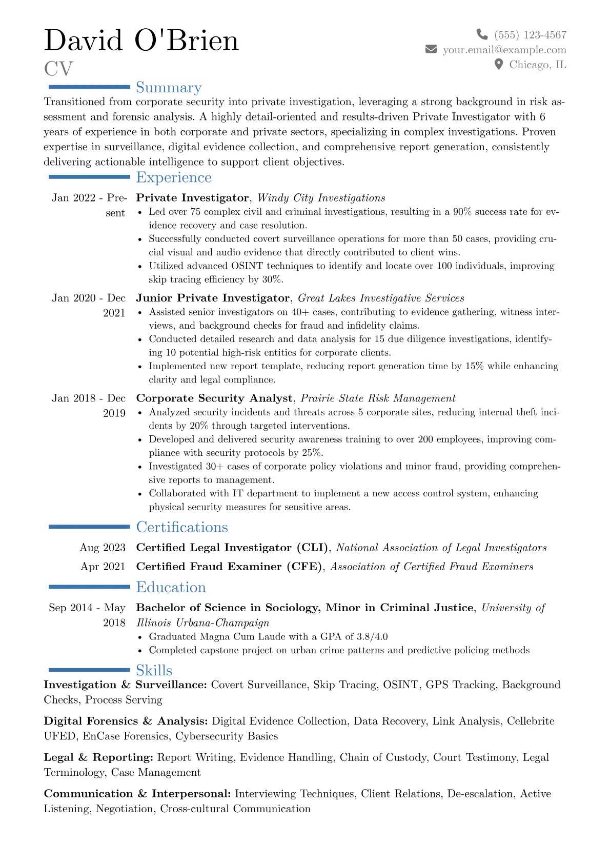 Career changer version - Page 1