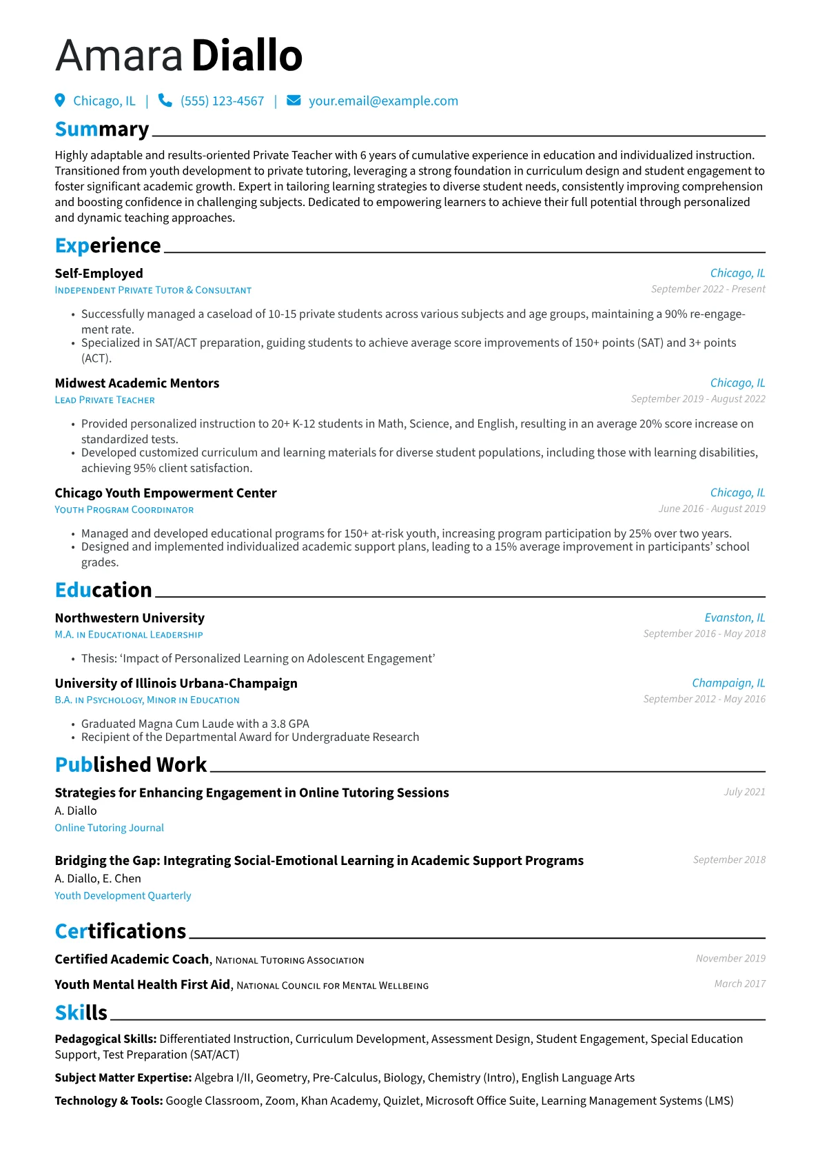 Career changer version - Page 1