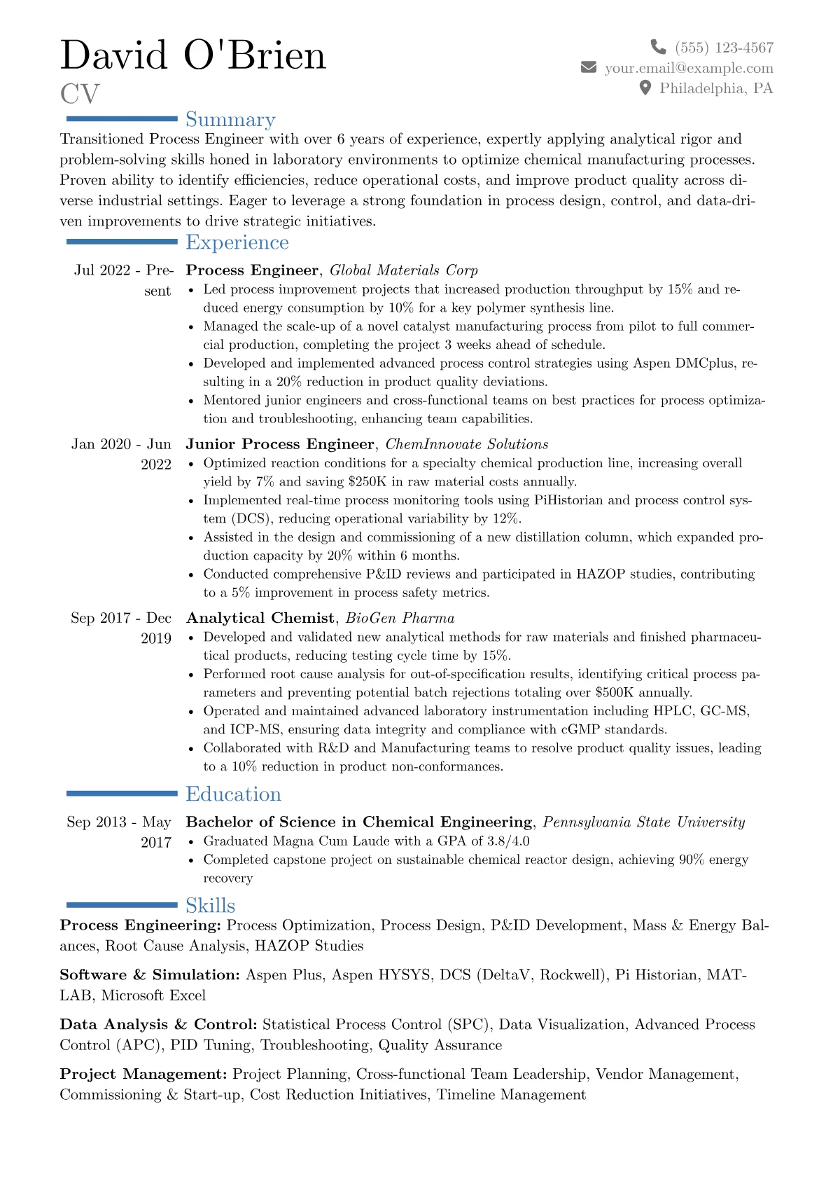 Career changer version - Page 1