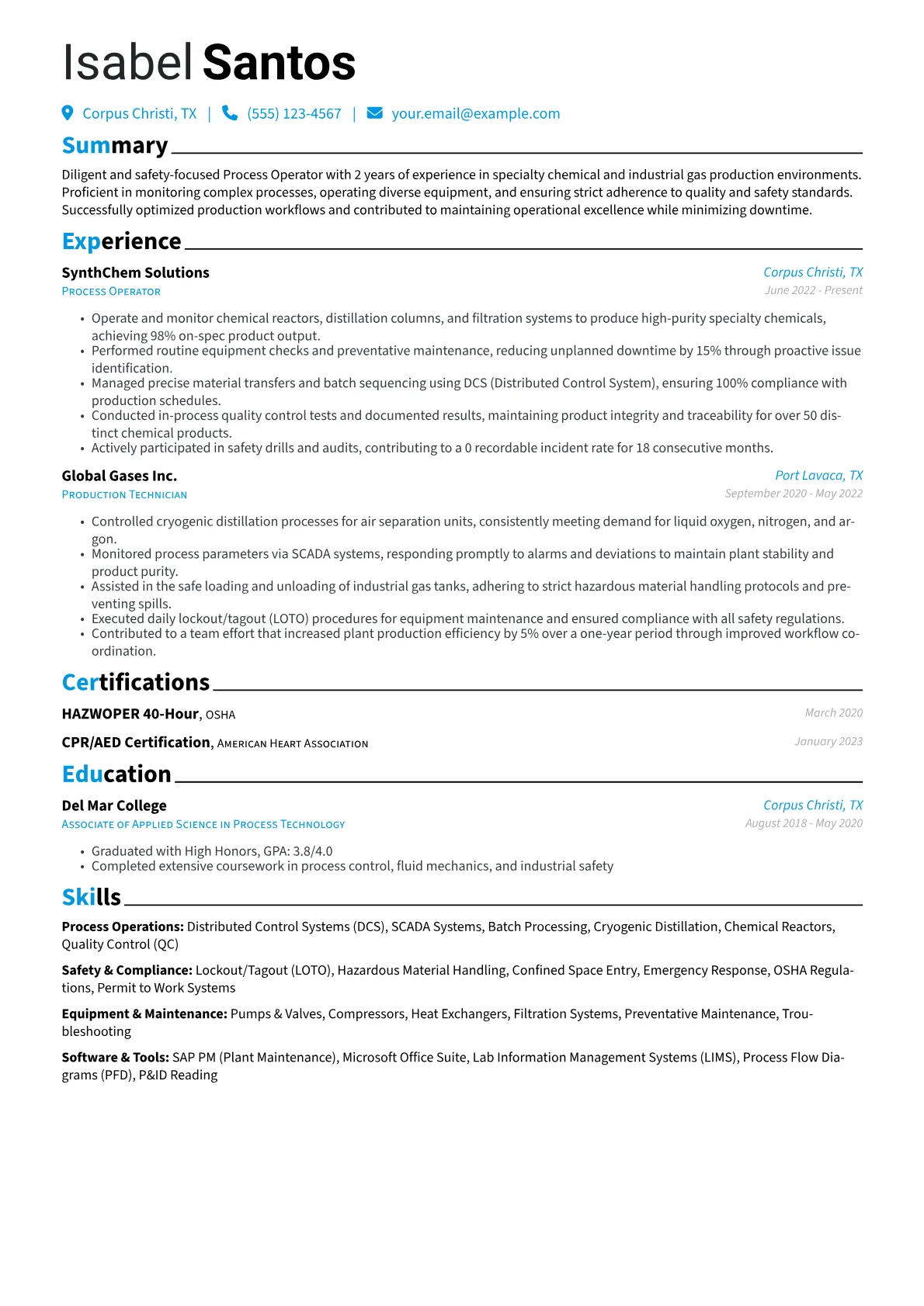 Specialty Chemicals version - Page 1
