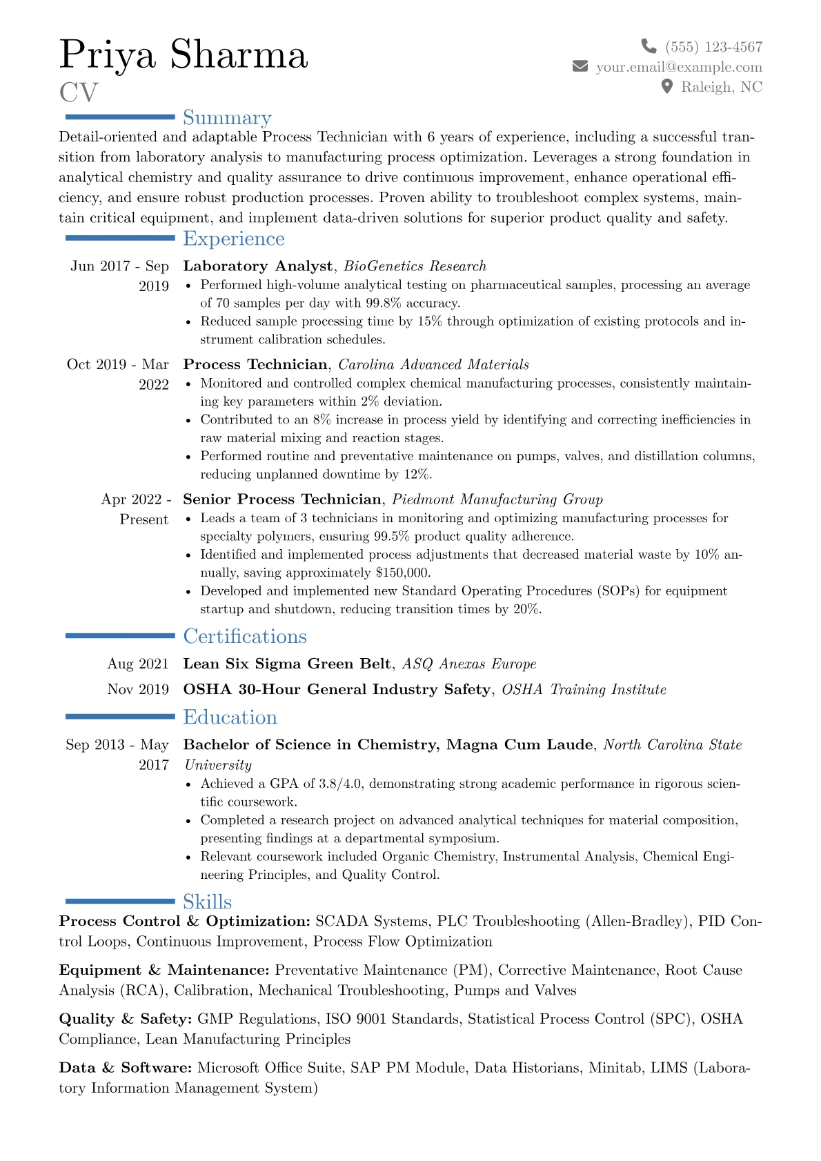 Career changer version - Page 1