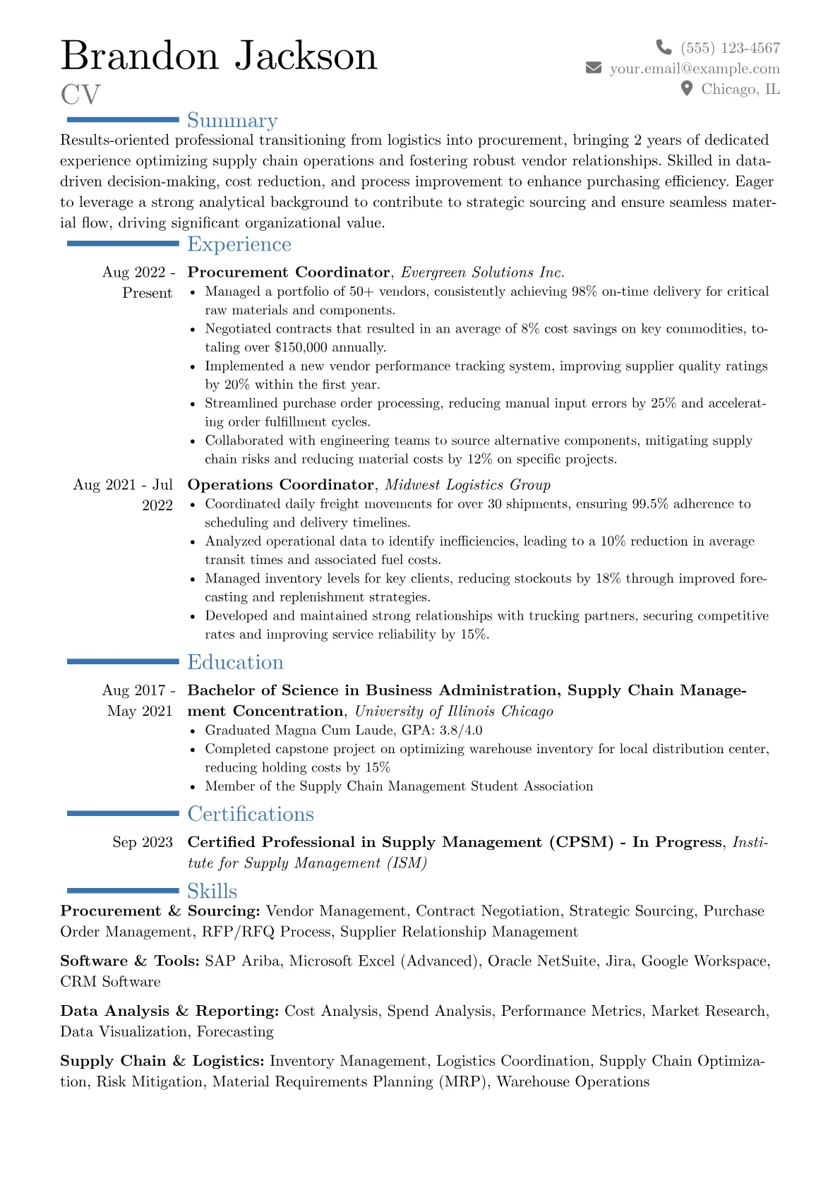 Career changer version - Page 1
