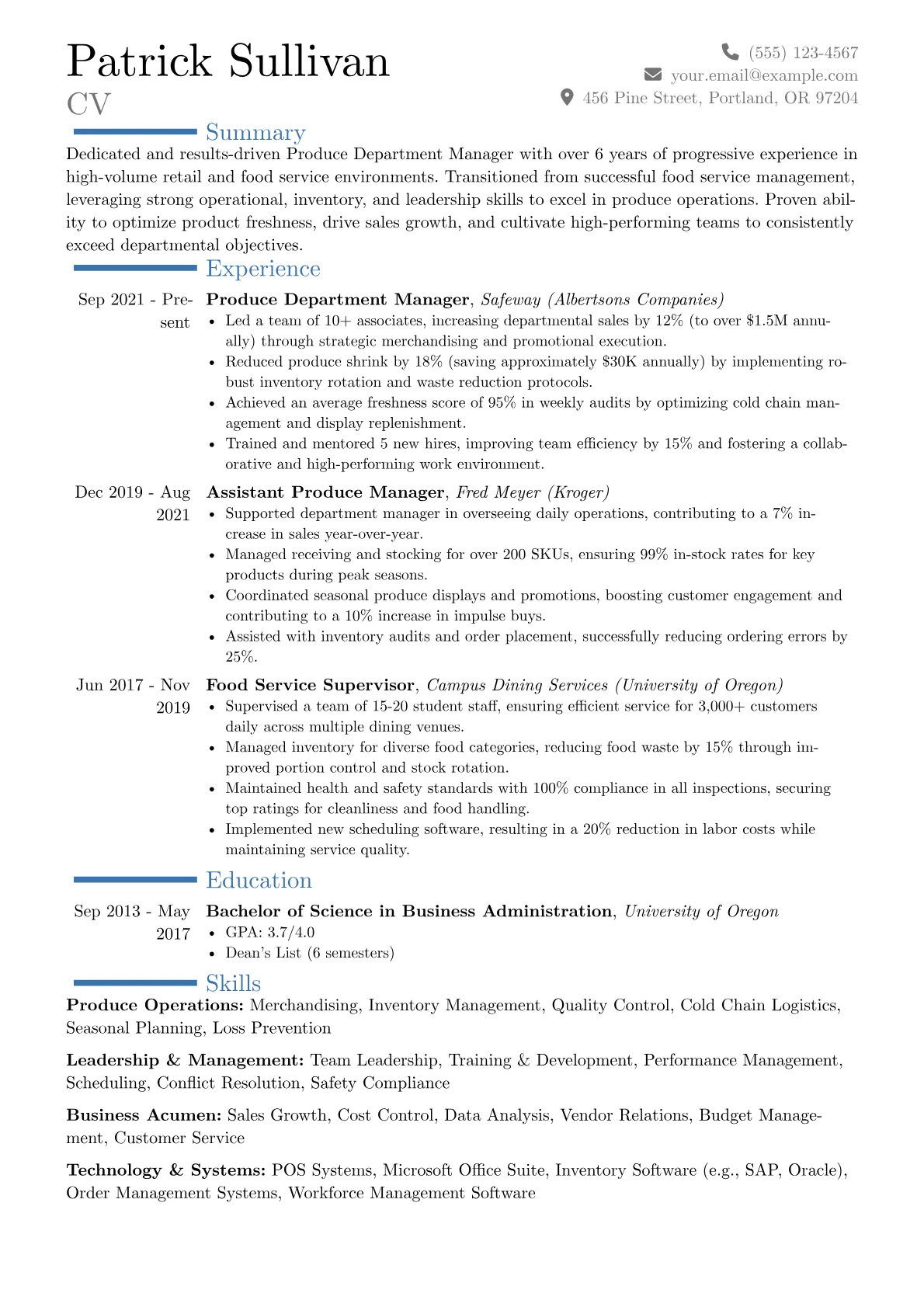 Career changer version - Page 1