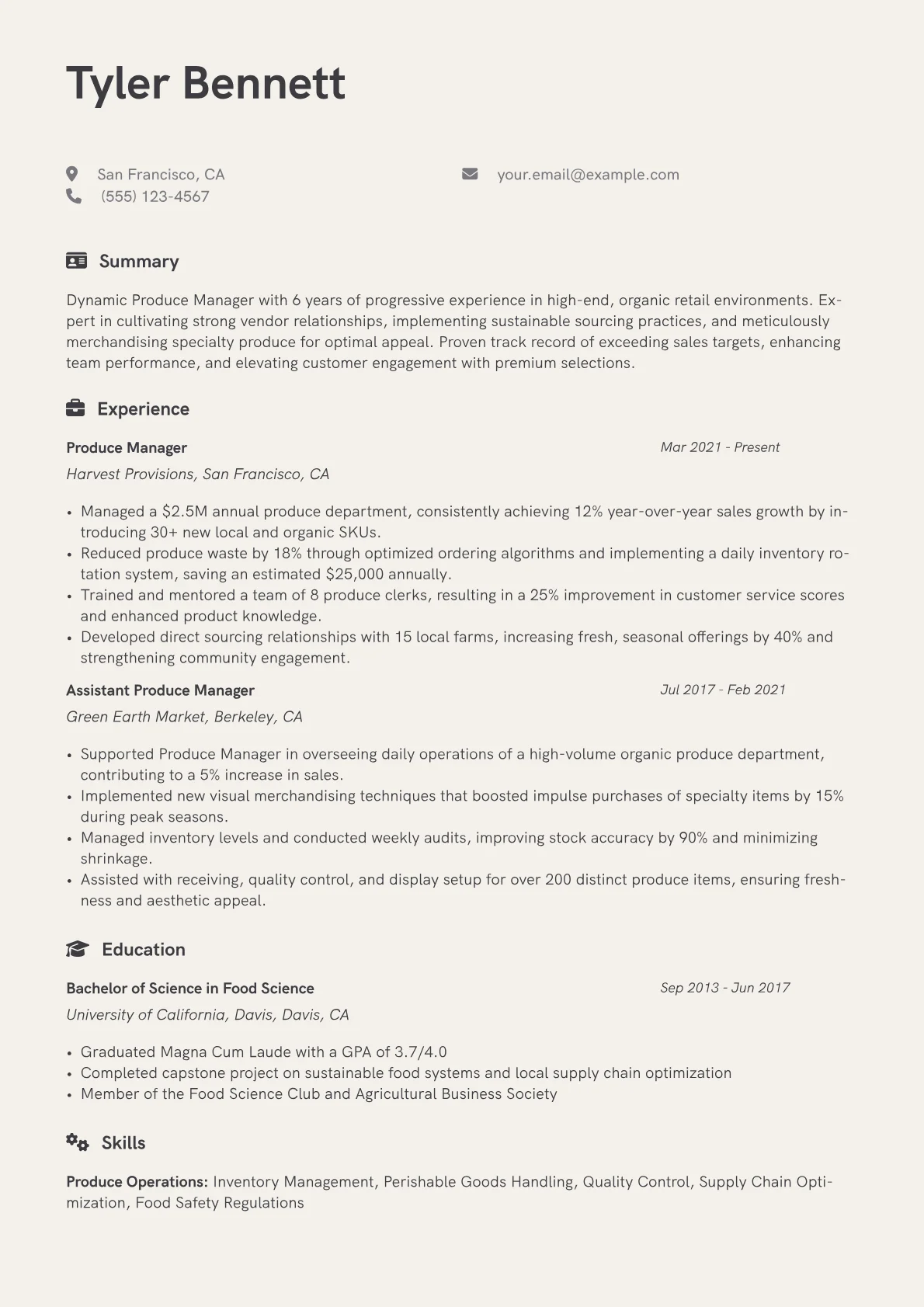 Produce Manager version - Page 1