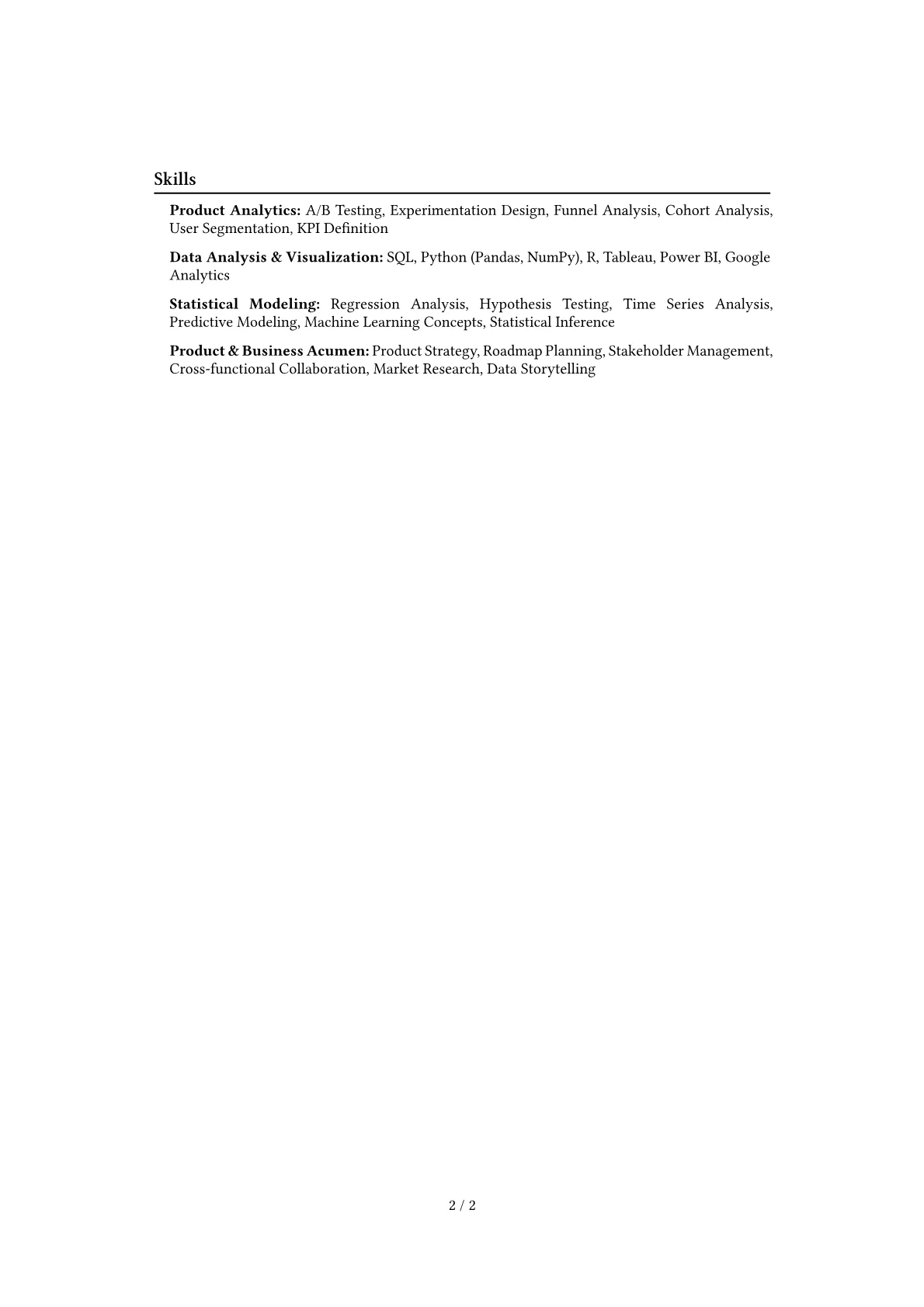 Career changer version - Page 2