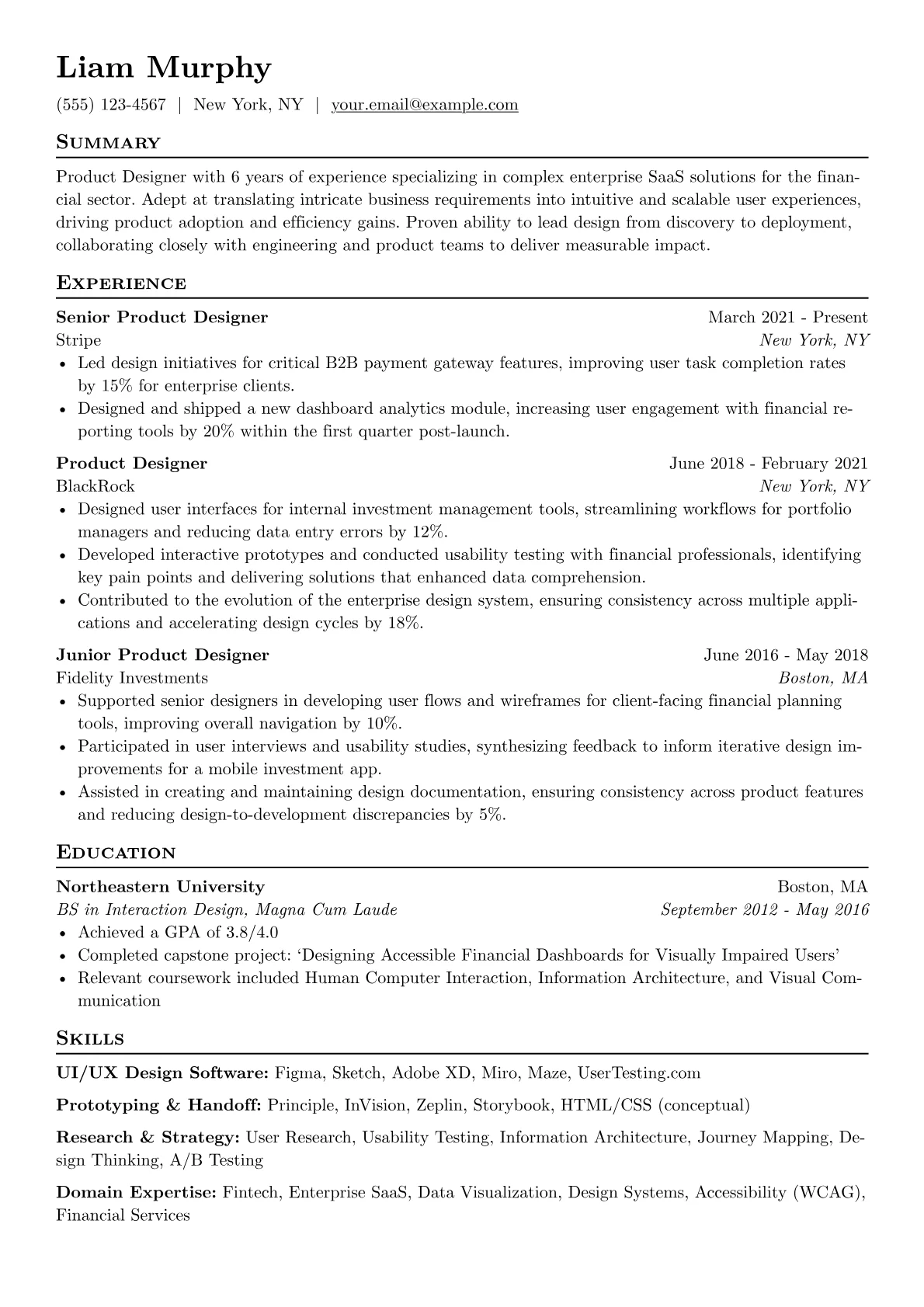 Fintech Enterprise SaaS version - Page 1